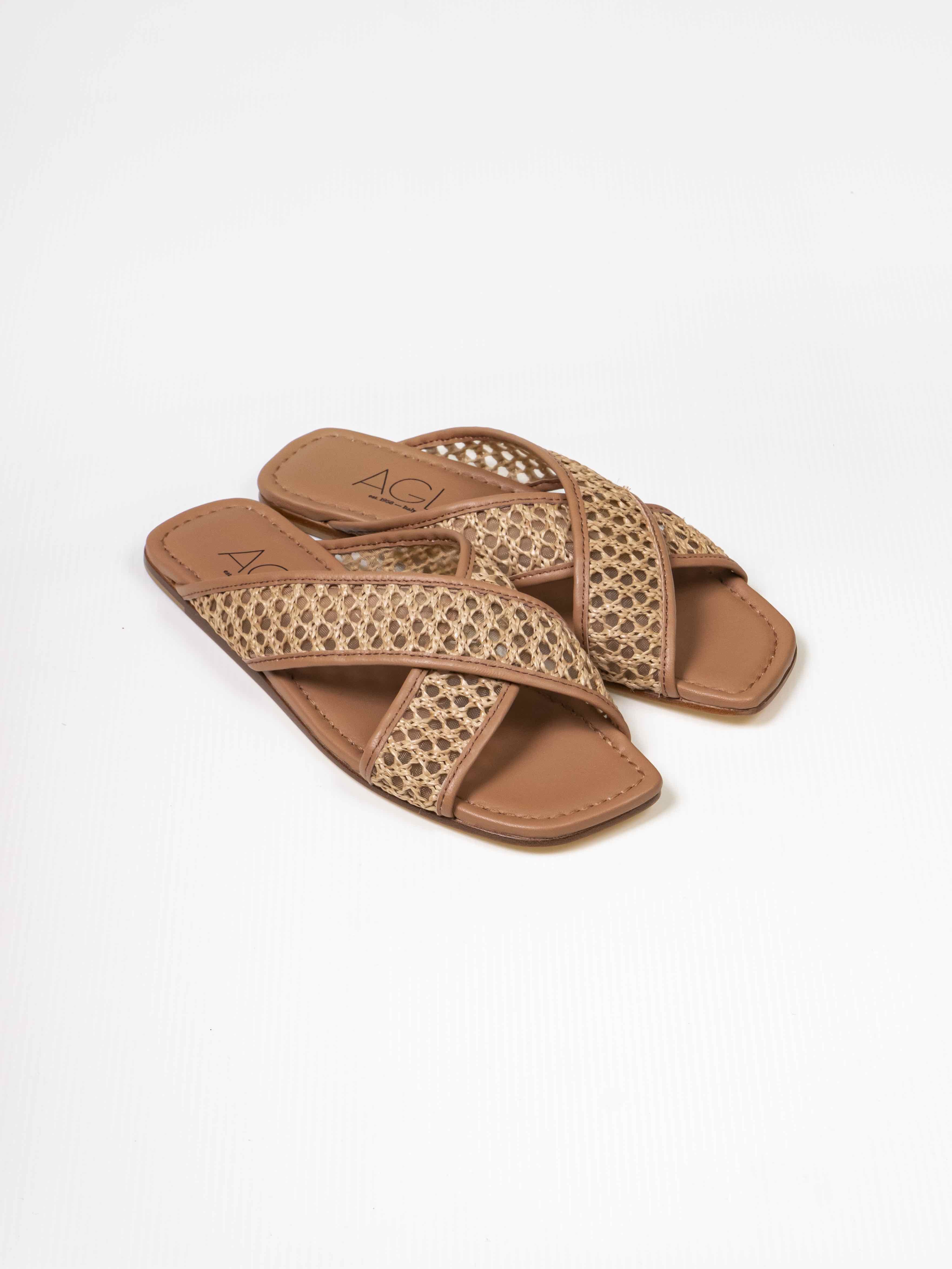 Agl Ciabatta Elsy Romantic G459 COCOA-COCOA
