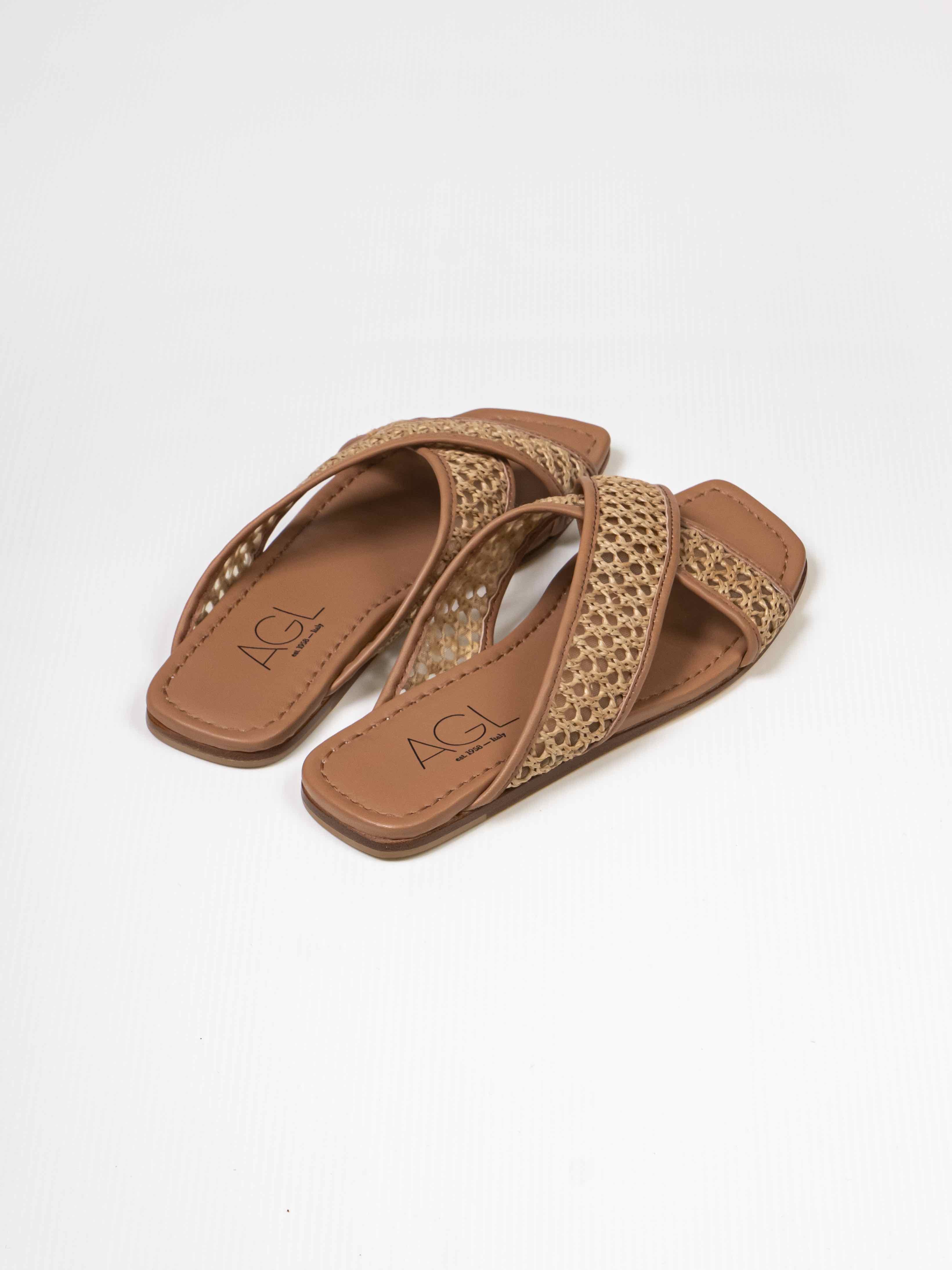 Agl Ciabatta Elsy Romantic G459 COCOA-COCOA