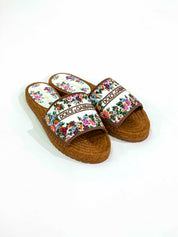 Dolce & Gabbana Espadrilla 8V135 BIANCO/MULTICOLOR