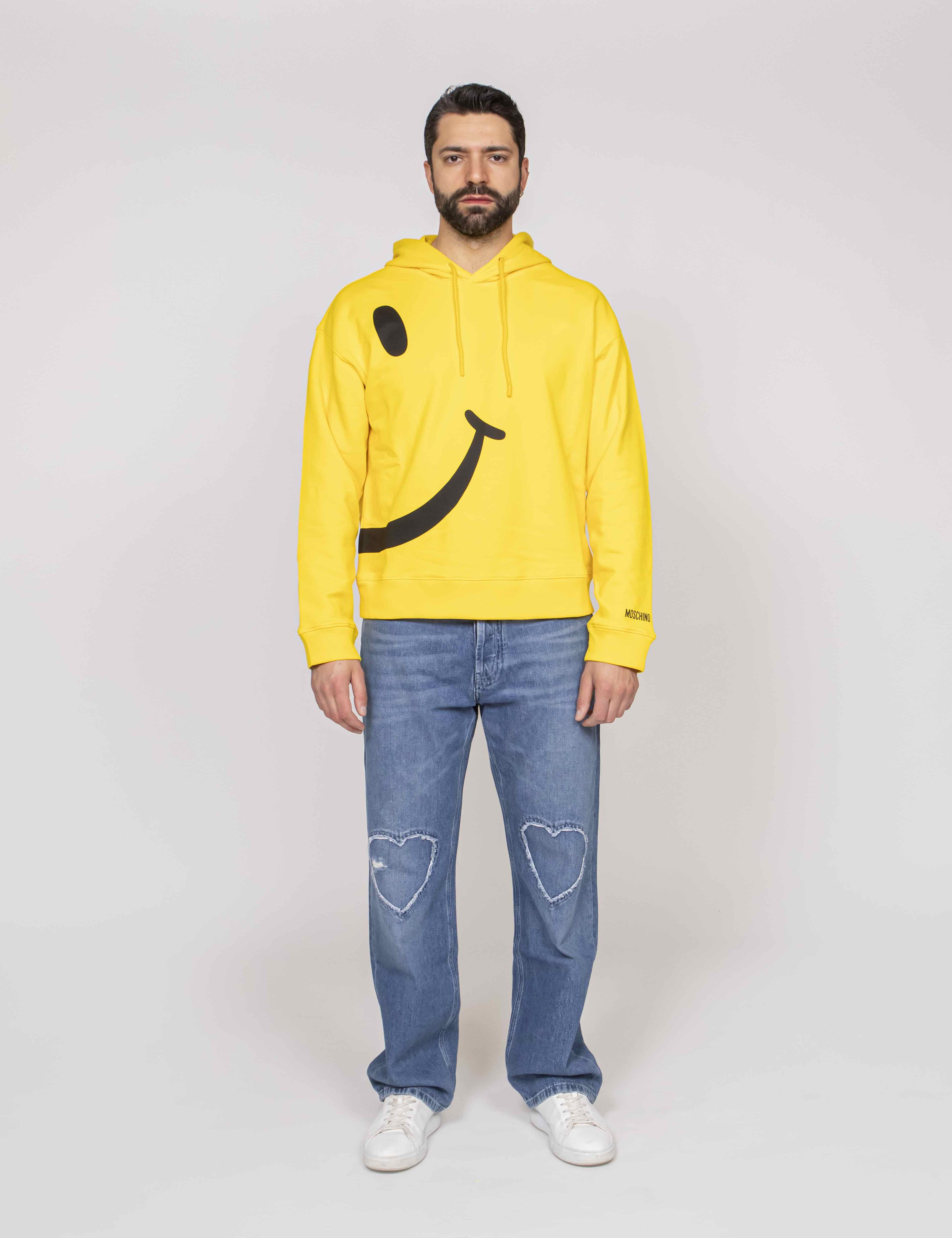 Moschino Felpa 1027 GIALLO