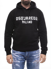 Dsquared2 Felpa 962 BLACK+WHITE