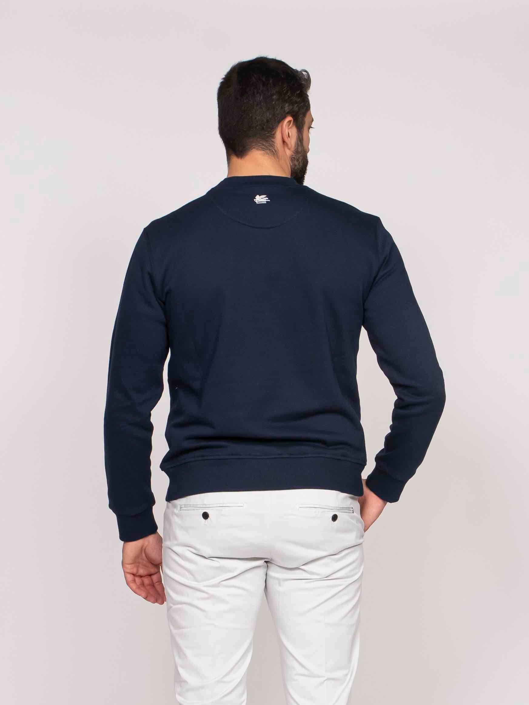 Etro Felpa B0065 BLU