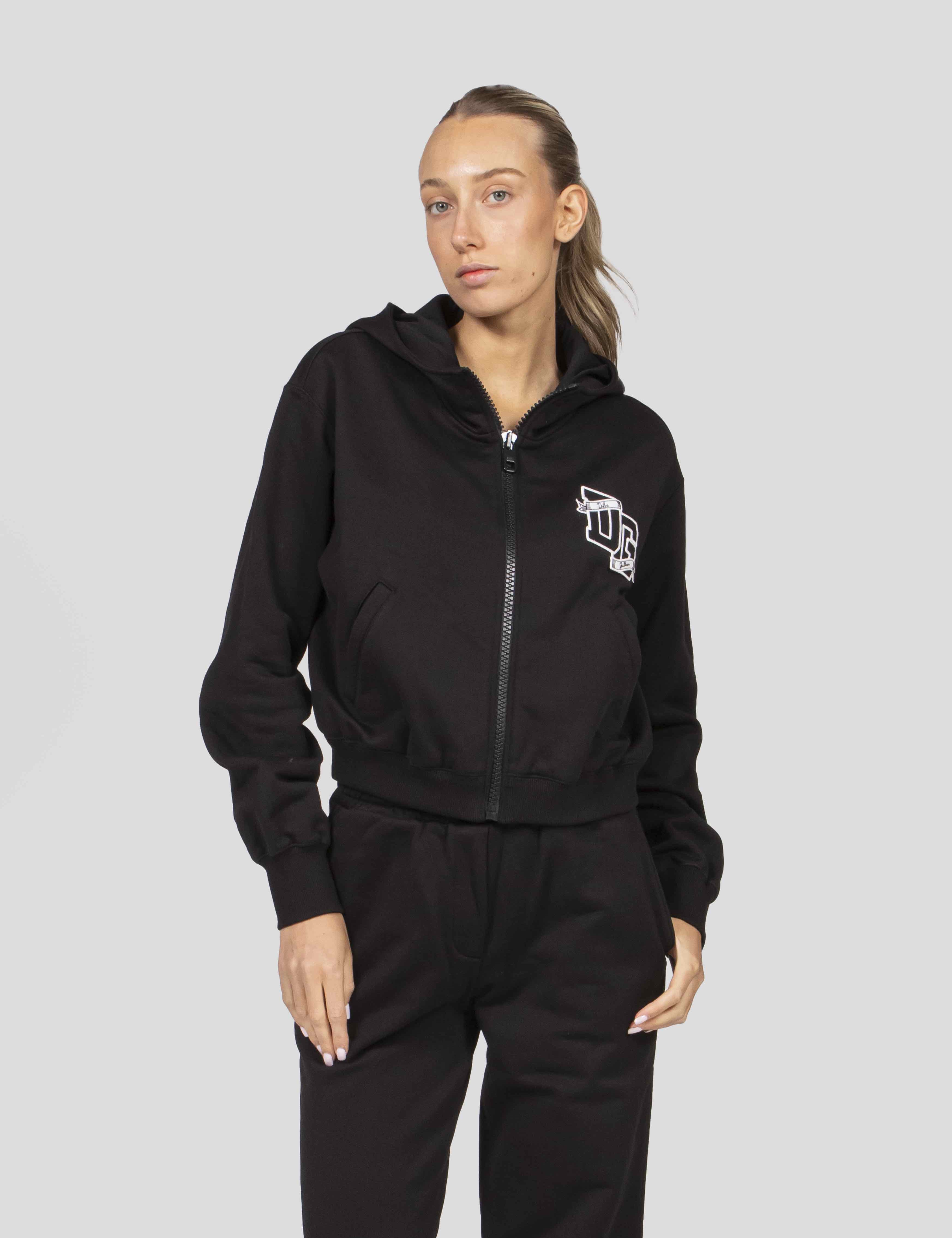 Dolce & Gabbana Felpa con Zip N0000 NERO