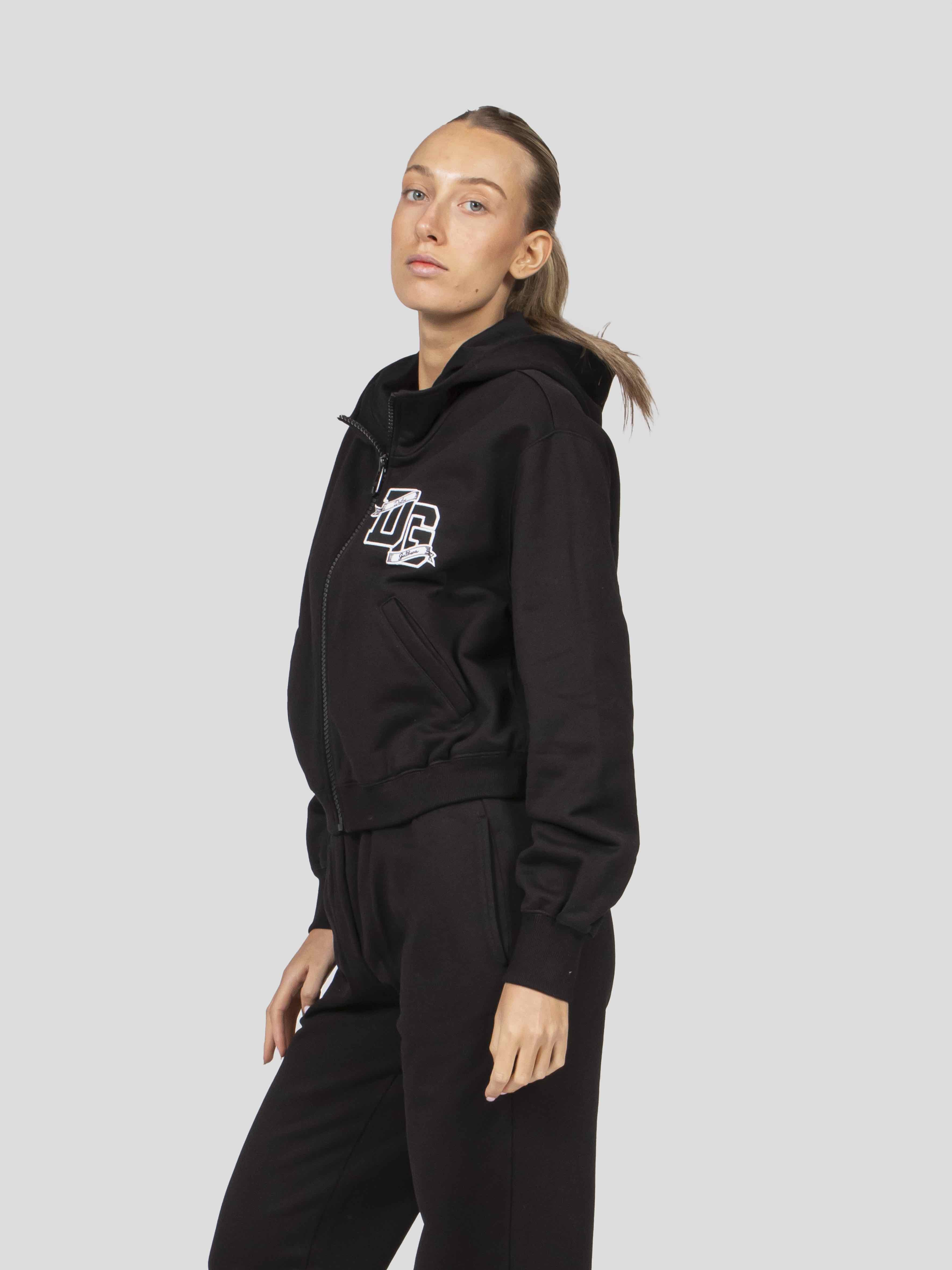 Dolce & Gabbana Felpa con Zip N0000 NERO