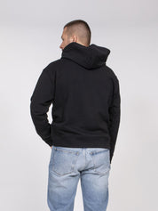 Moschino Felpa Di Cotone Organico 1555 FANTASIA NERO