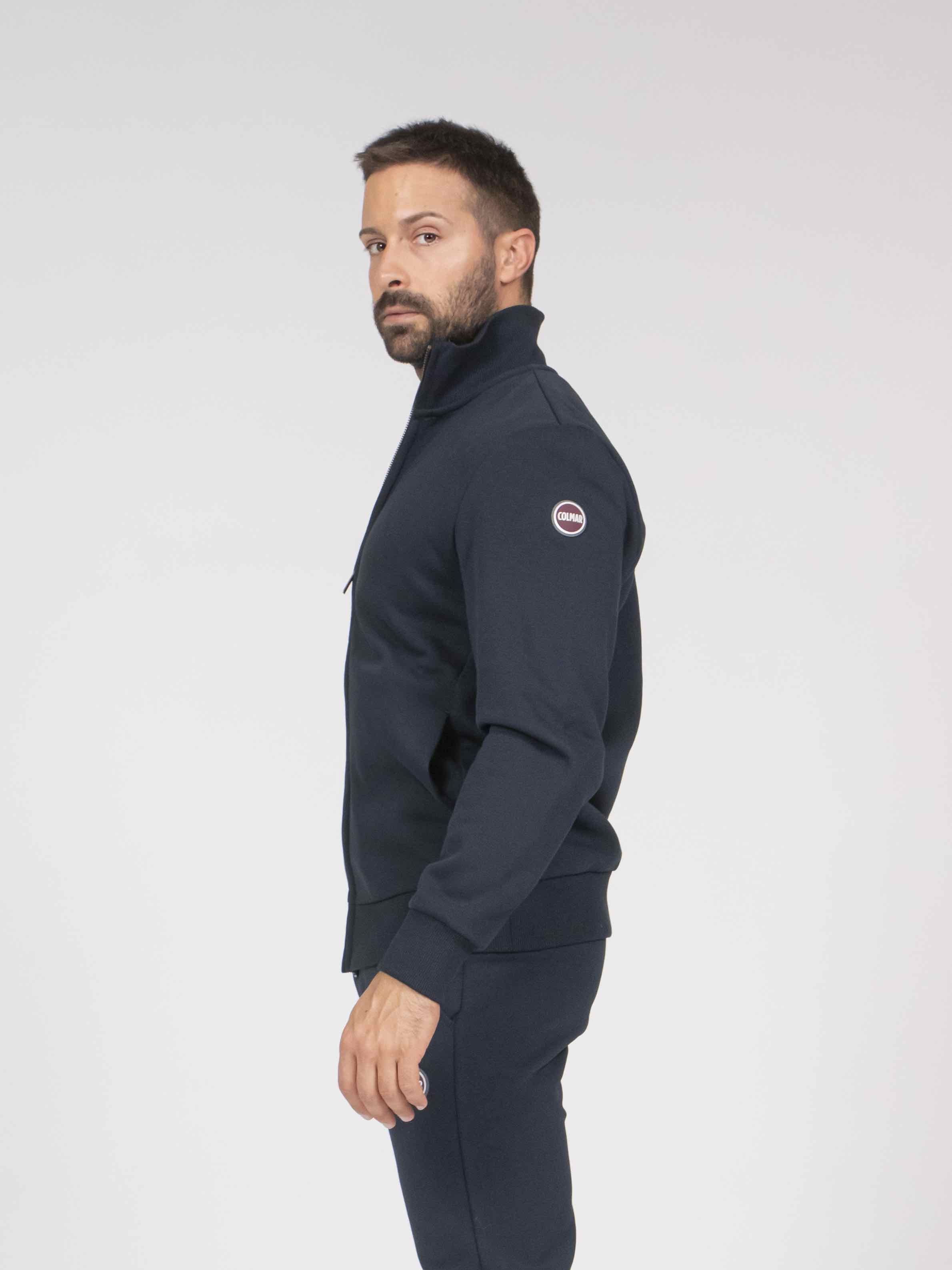 Colmar Felpa Full Zip Collo Alto 68 NAVY