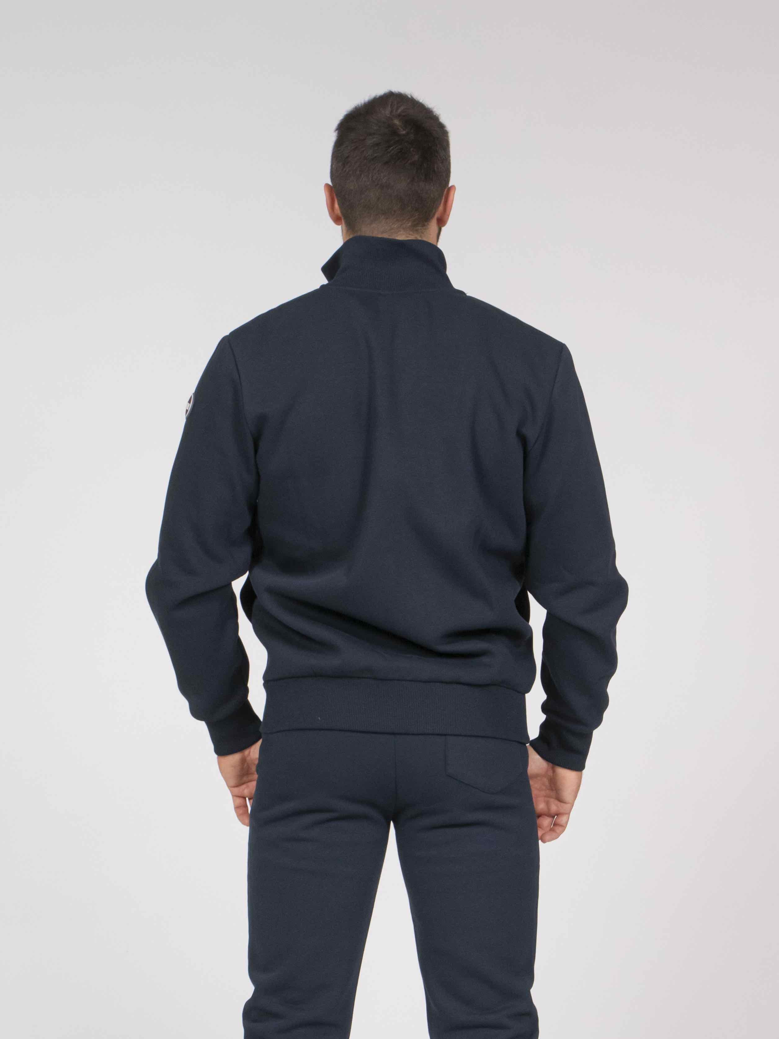 Colmar Felpa Full Zip Collo Alto 68 NAVY