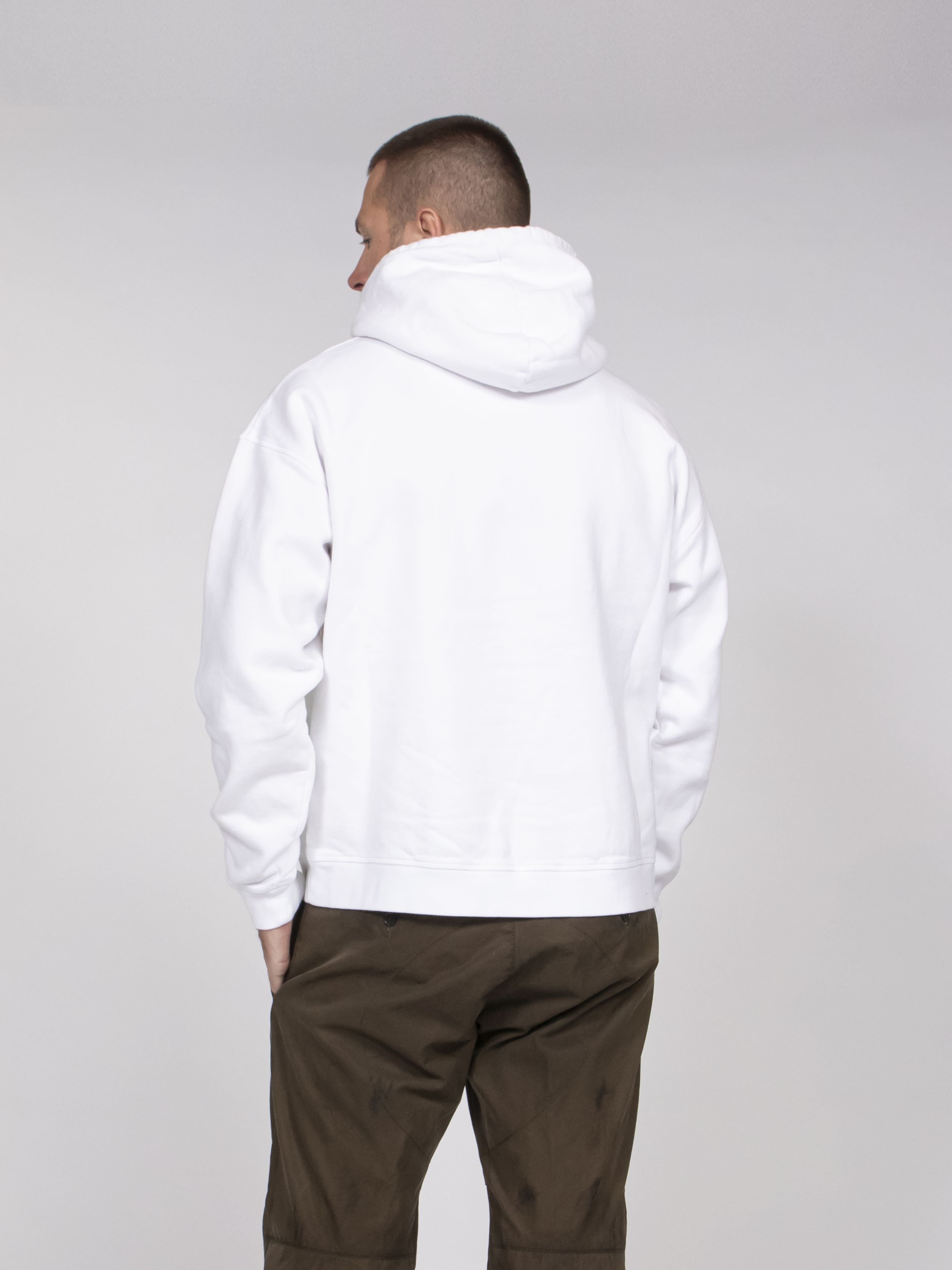 Dsquared2 Felpa Relax Fit 100 WHITE