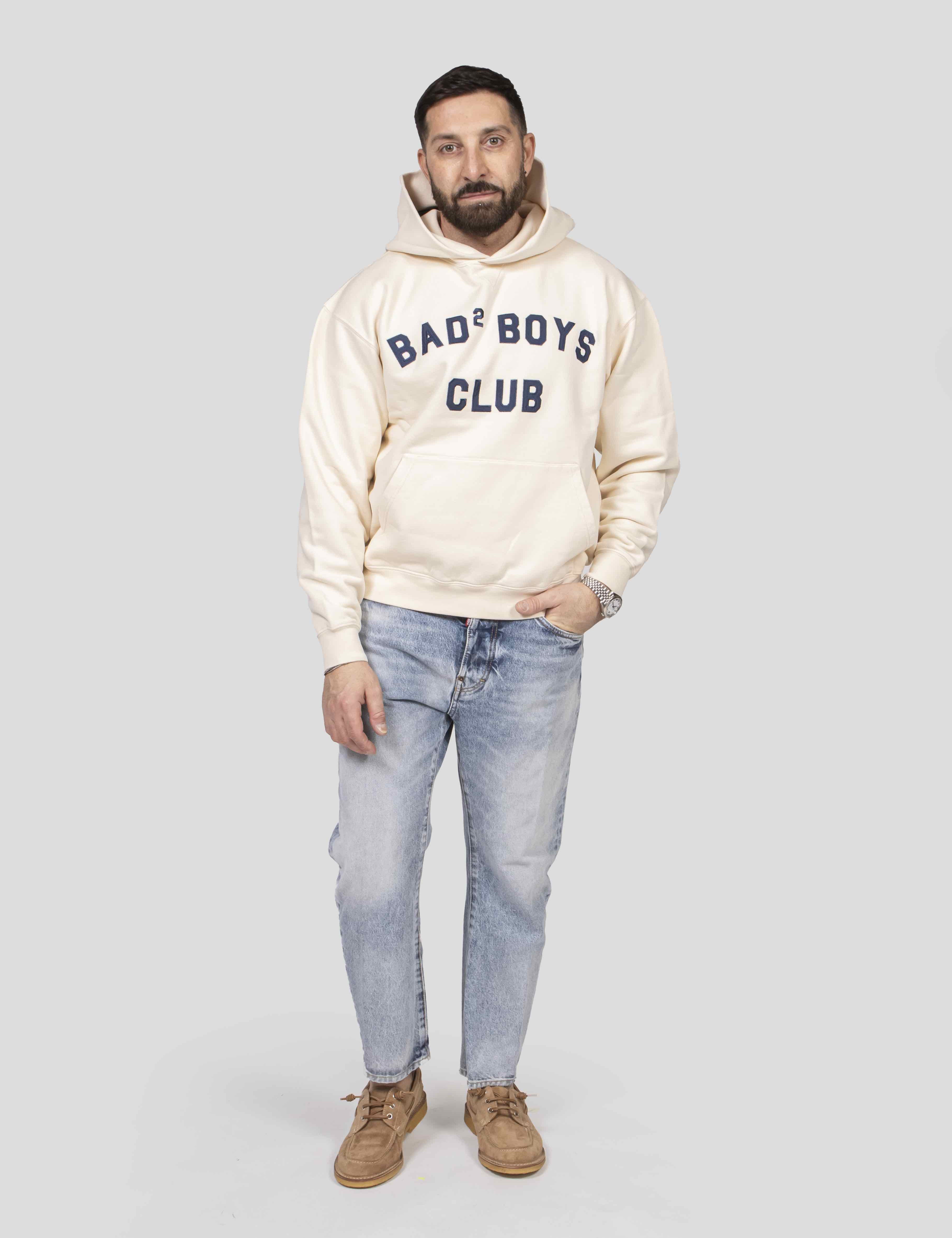 Dsquared2 Felpa Short Wide Fit 102 PANNA