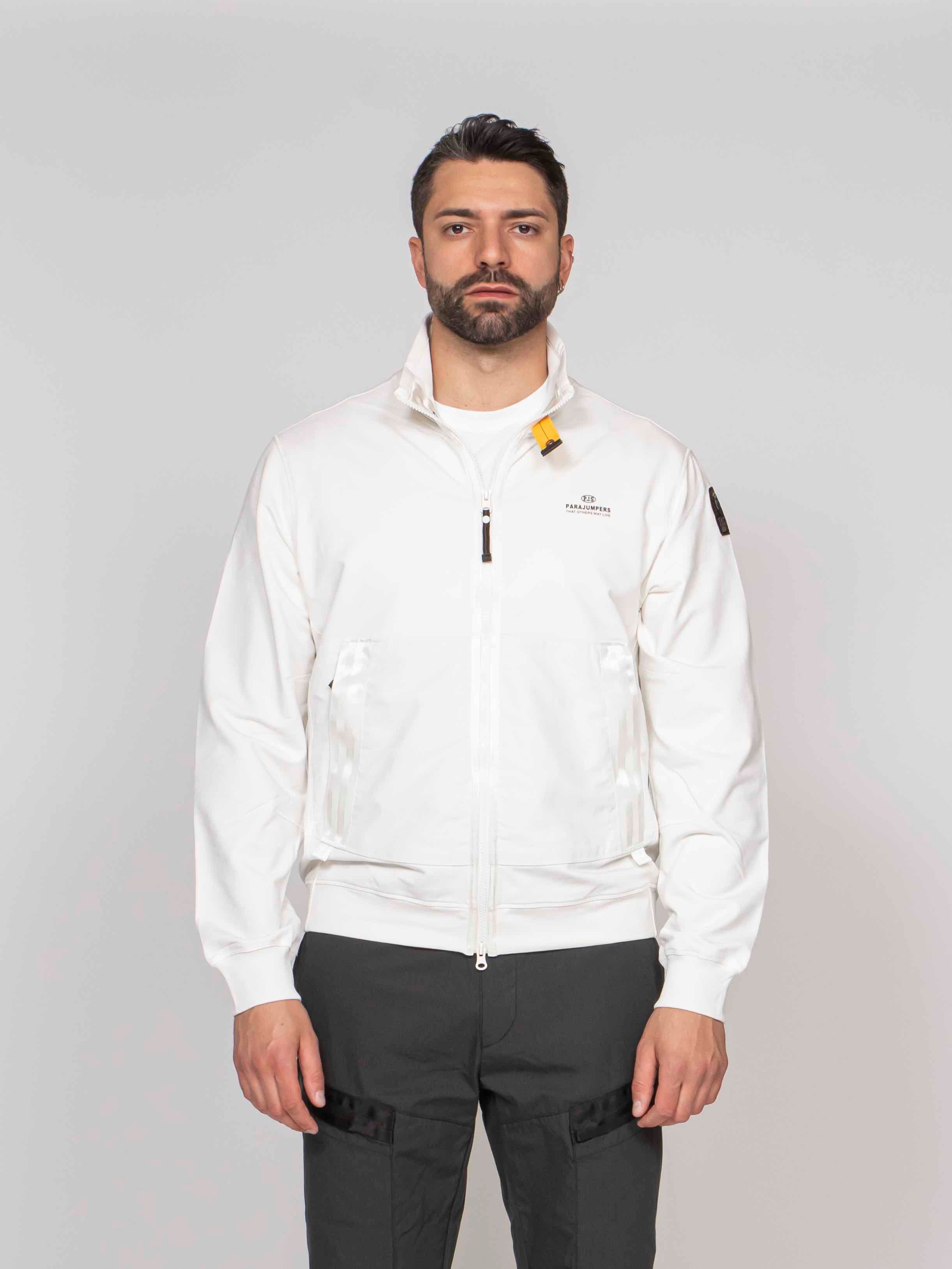 Pjs Parajumpers Felpa Thurn 0290 STAR WHITE