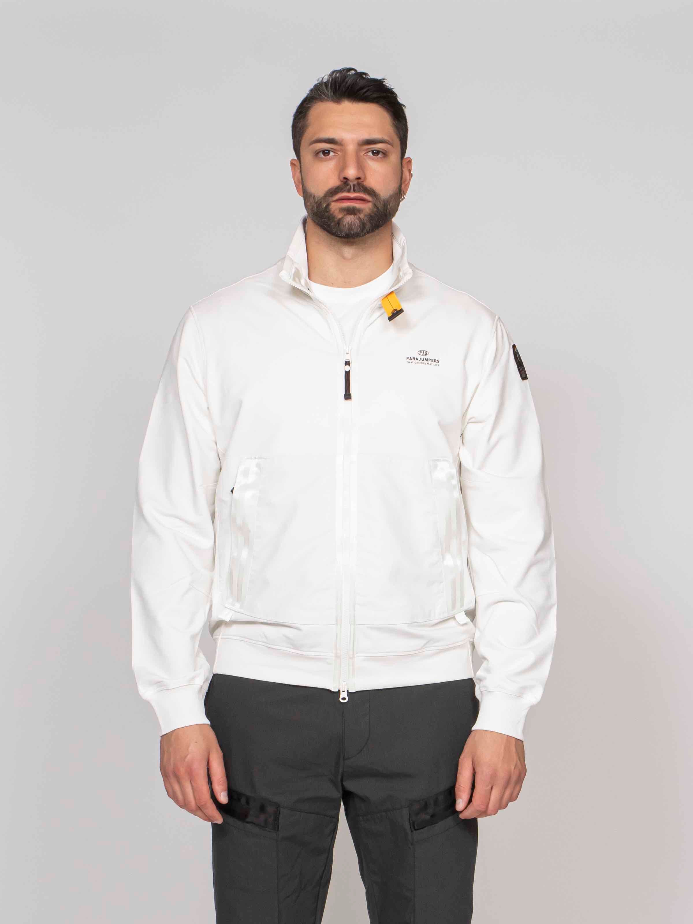 Pjs Parajumpers Felpa Thurn 0290 STAR WHITE