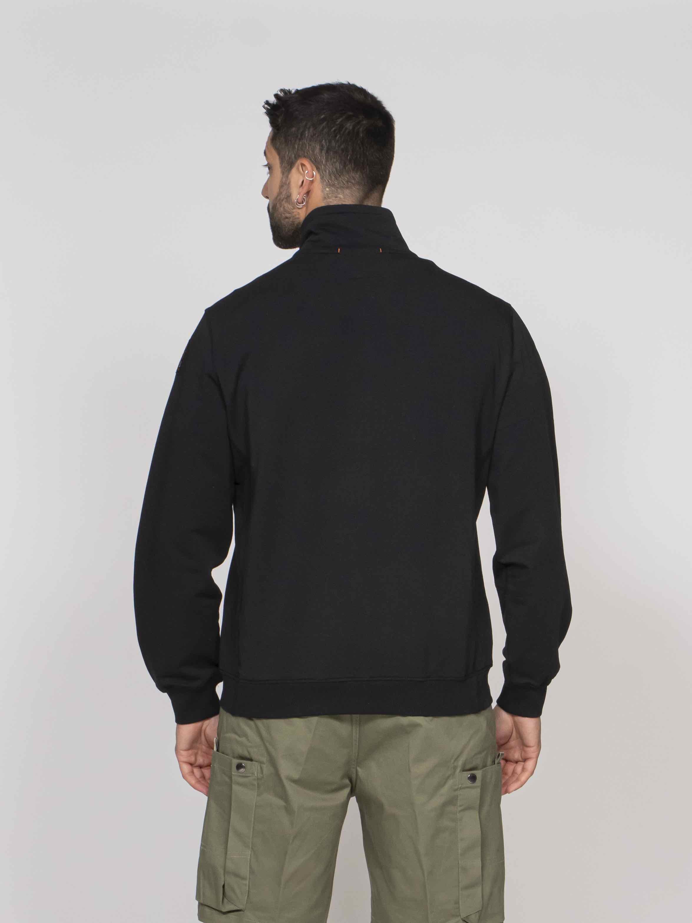 Pjs Parajumpers Felpa Thurn 0541 BLACK