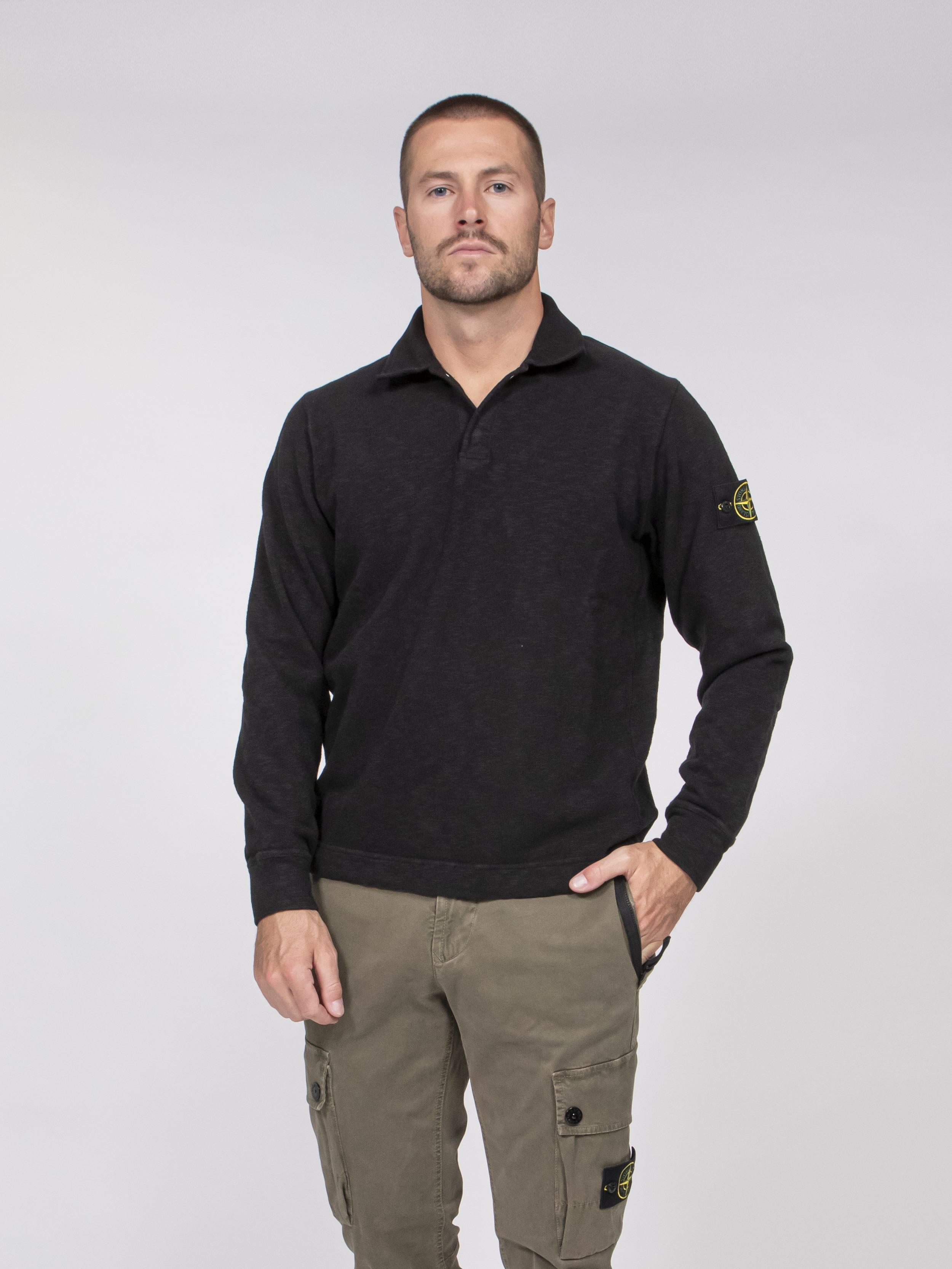 Stone Island Felpa V0029 NERO