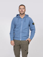 Stone Island Felpa V002B BLUE ACCIAIO