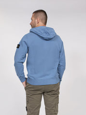 Stone Island Felpa V002B BLUE ACCIAIO