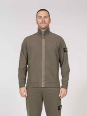 Stone Island Felpa V0054 MILITARY GREEN