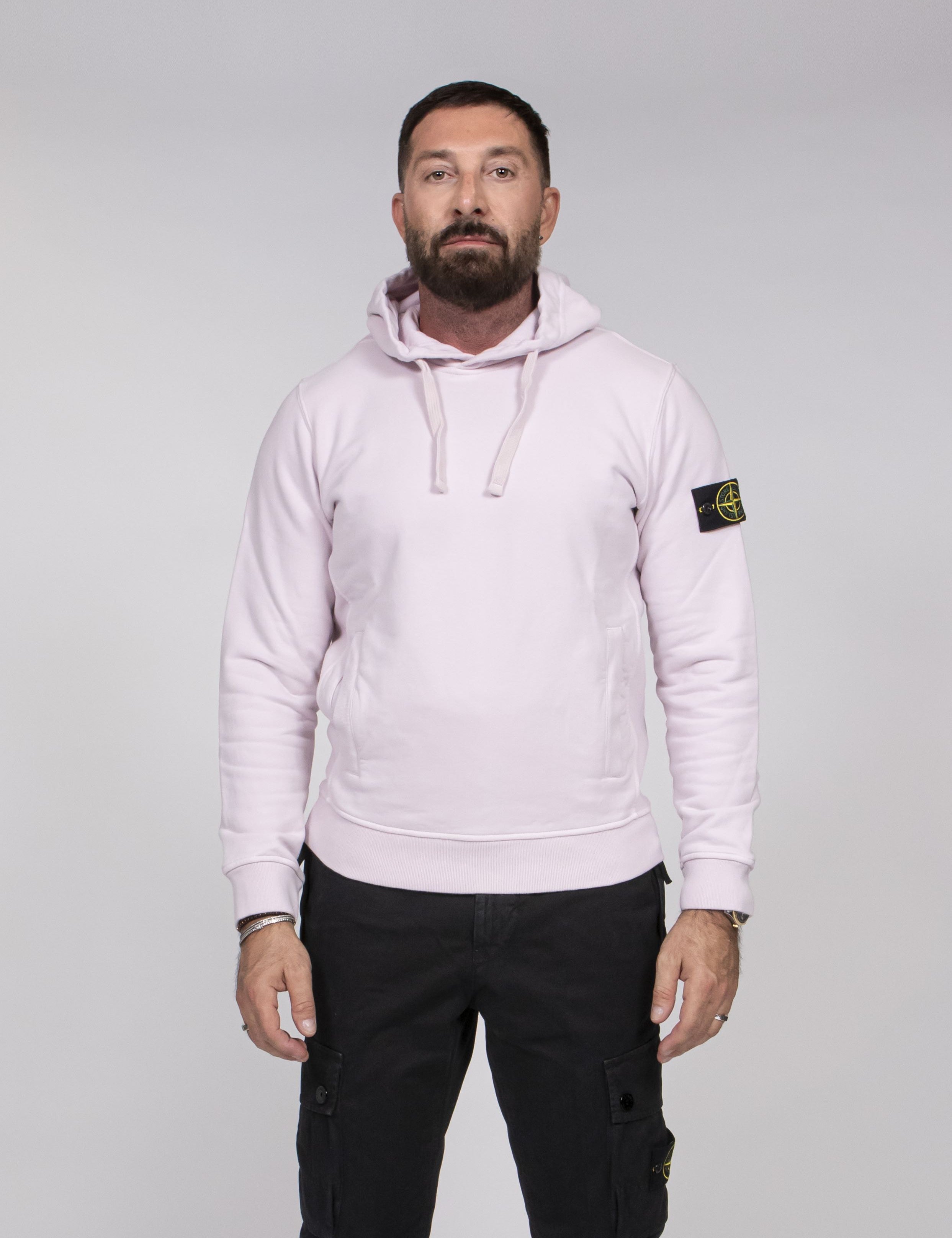 Stone Island Felpa V0080 PINK