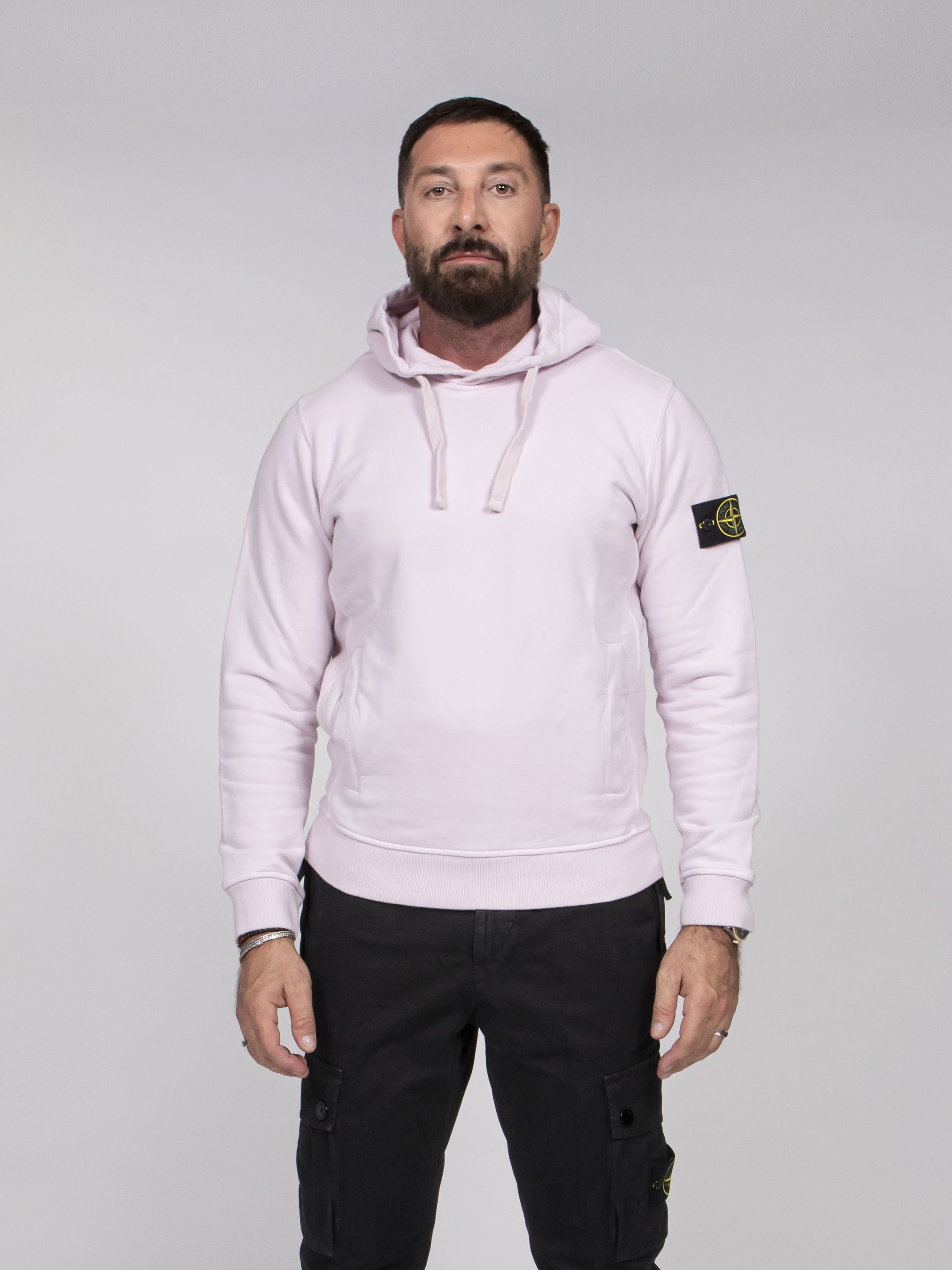 Stone Island Felpa V0080 PINK