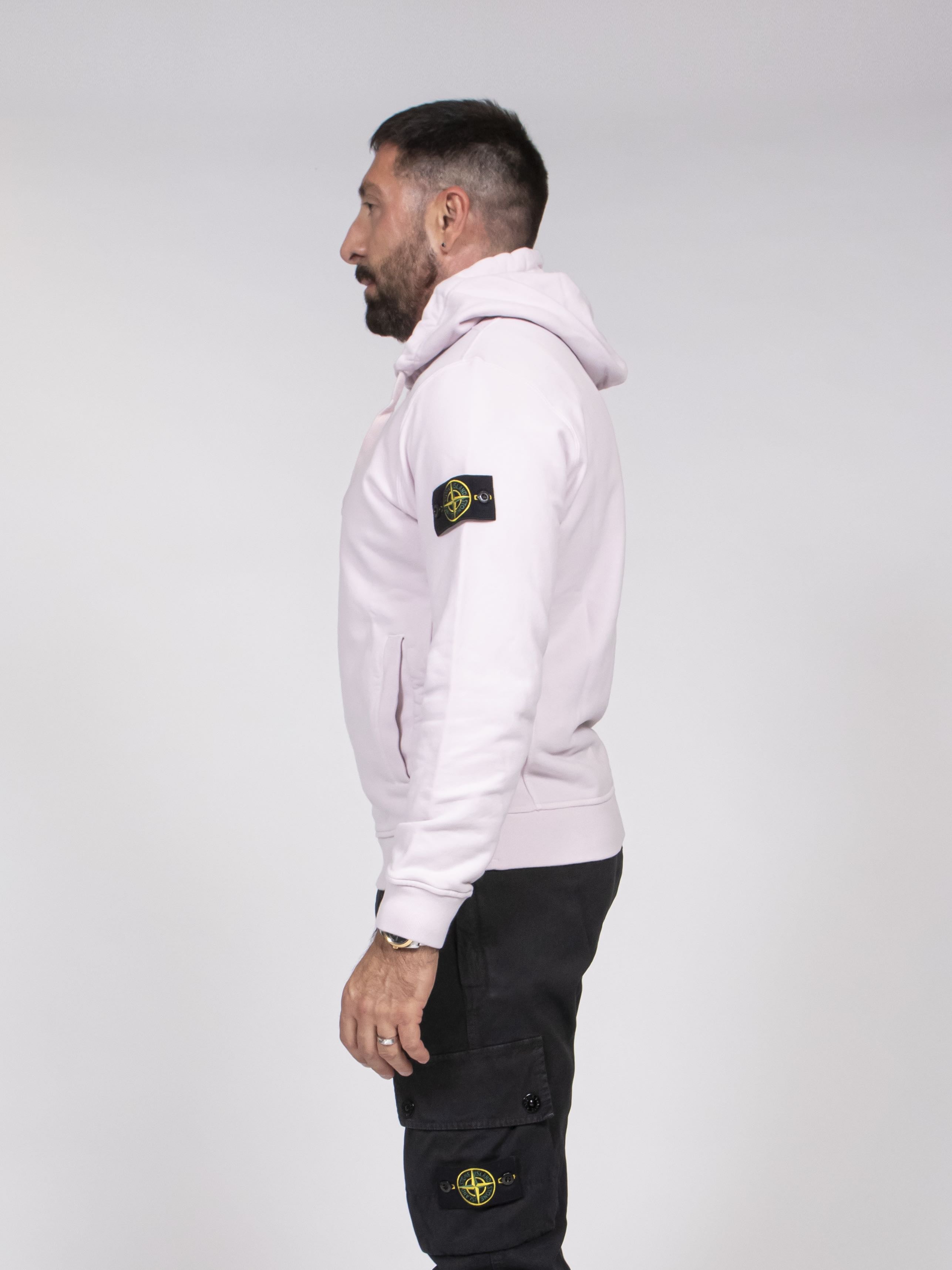 Stone Island Felpa V0080 PINK