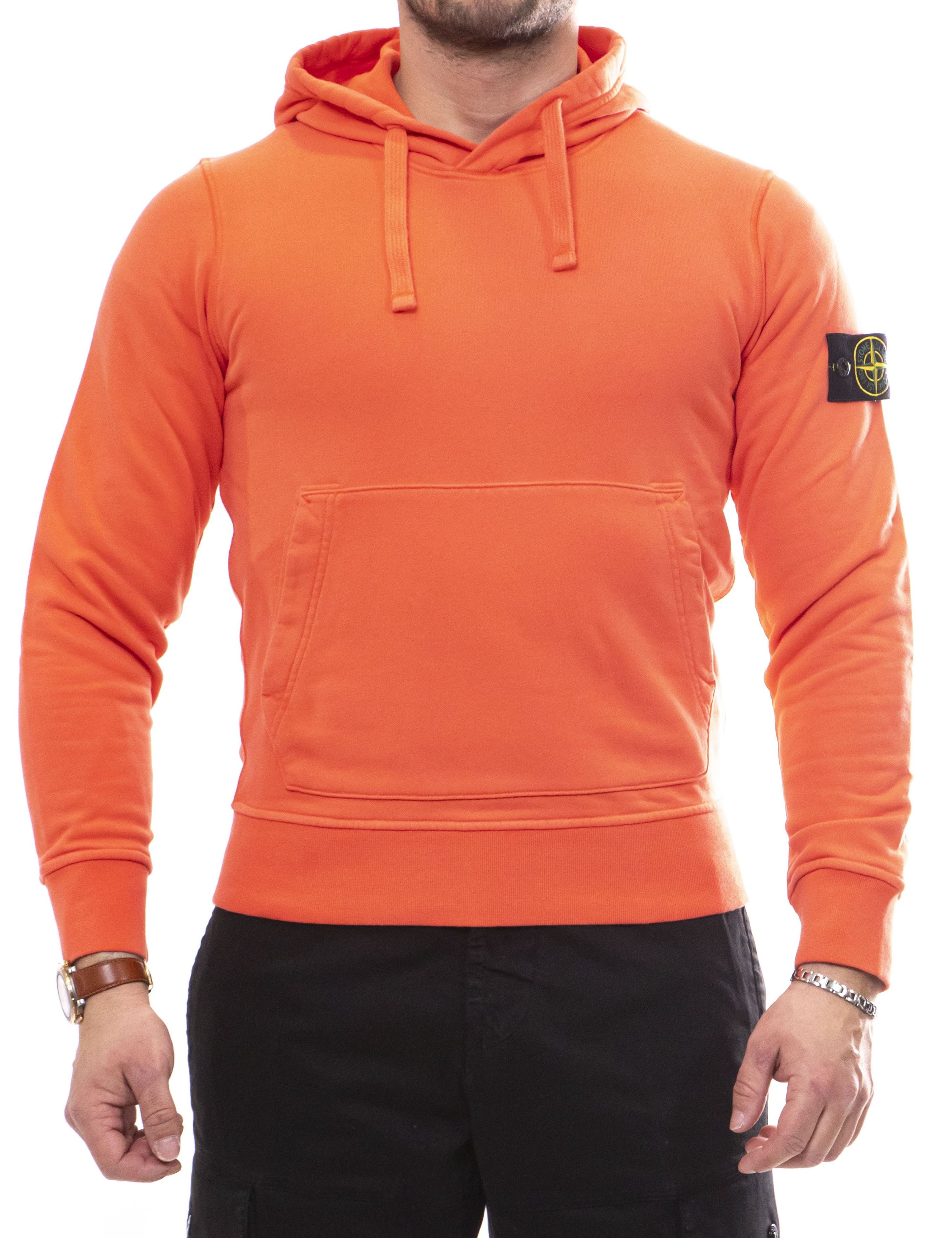 Stone Island Felpa V008A ROSA QUARZO