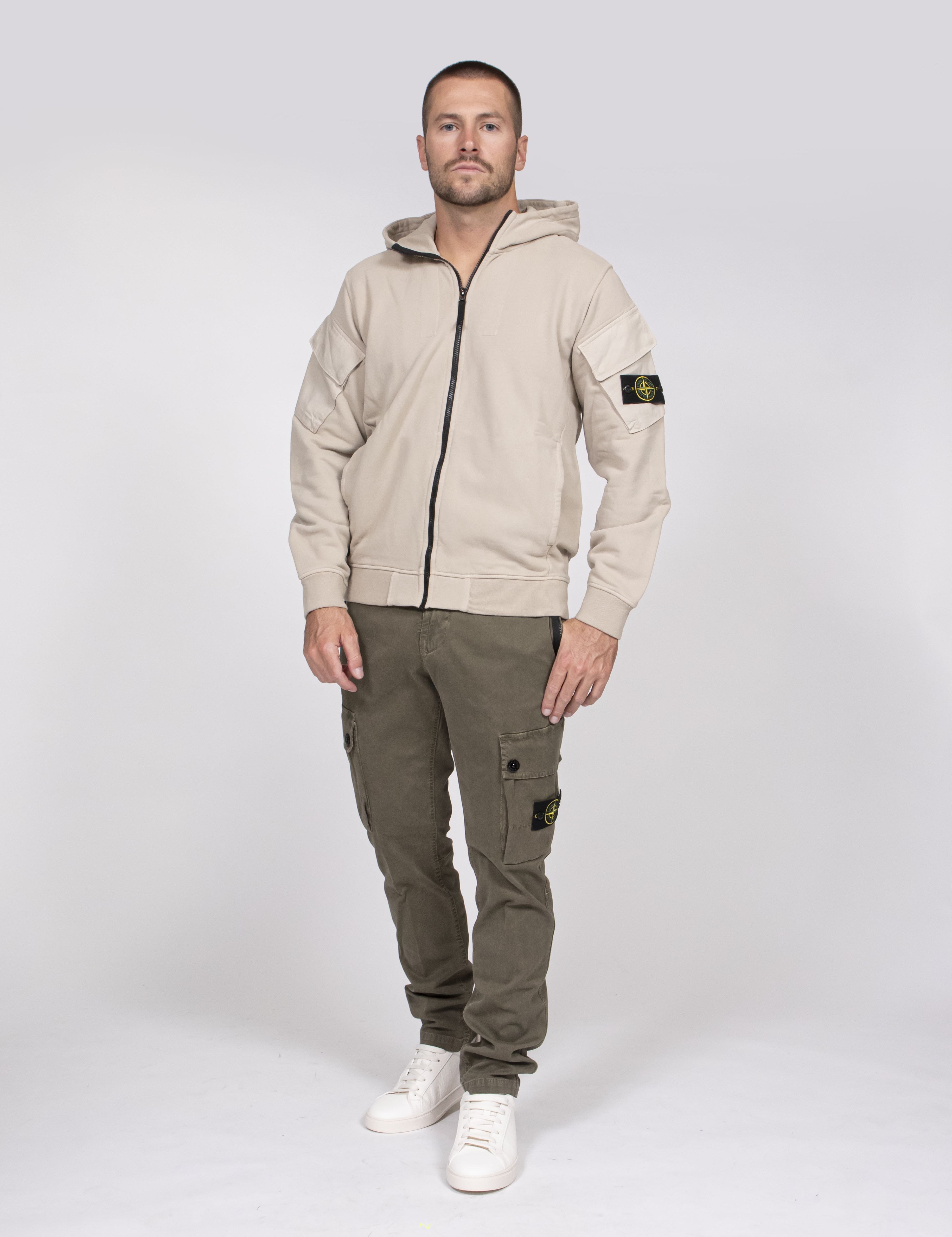 Stone Island Felpa V009A DESERTO
