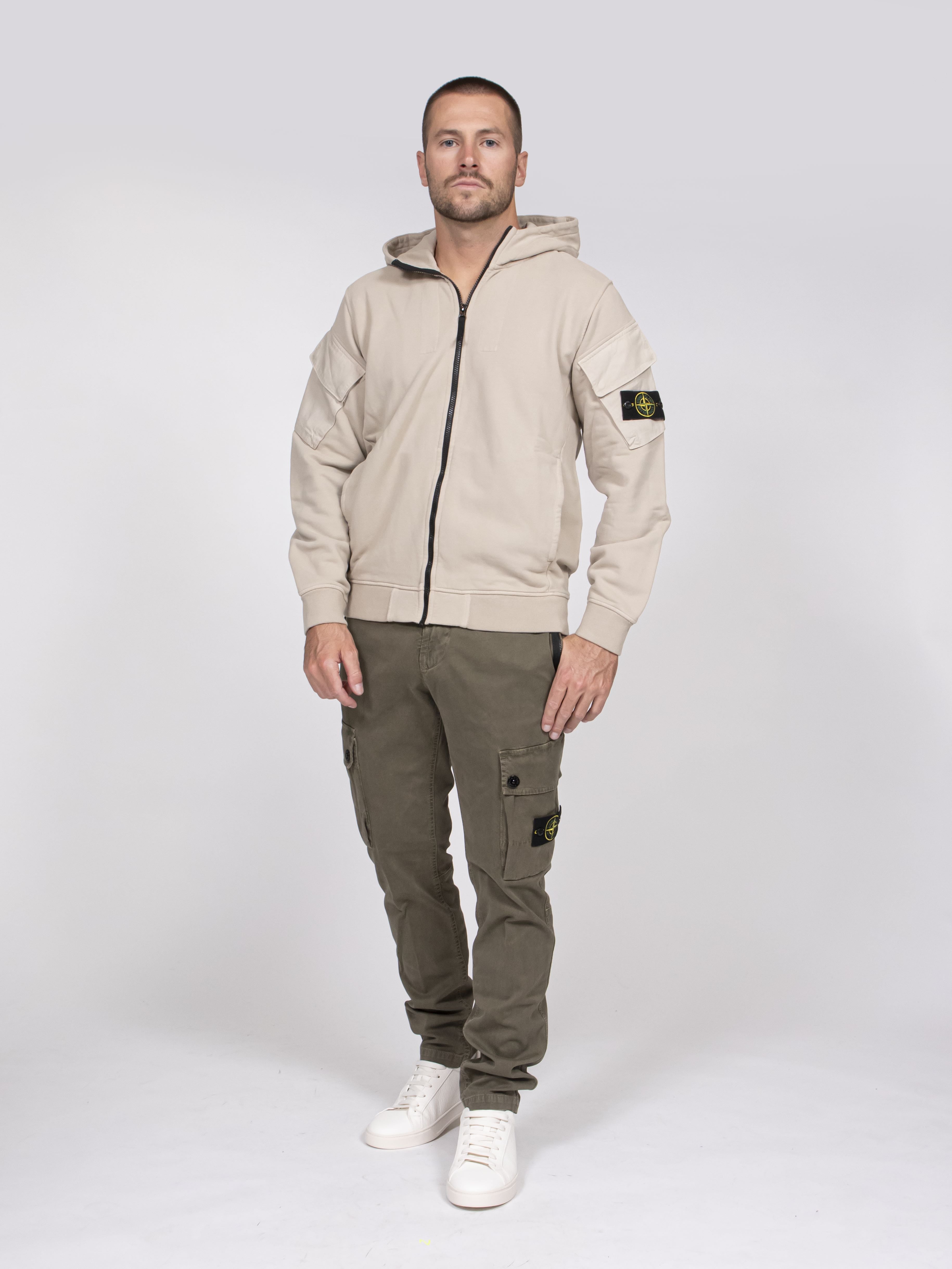Stone Island Felpa V009A DESERTO