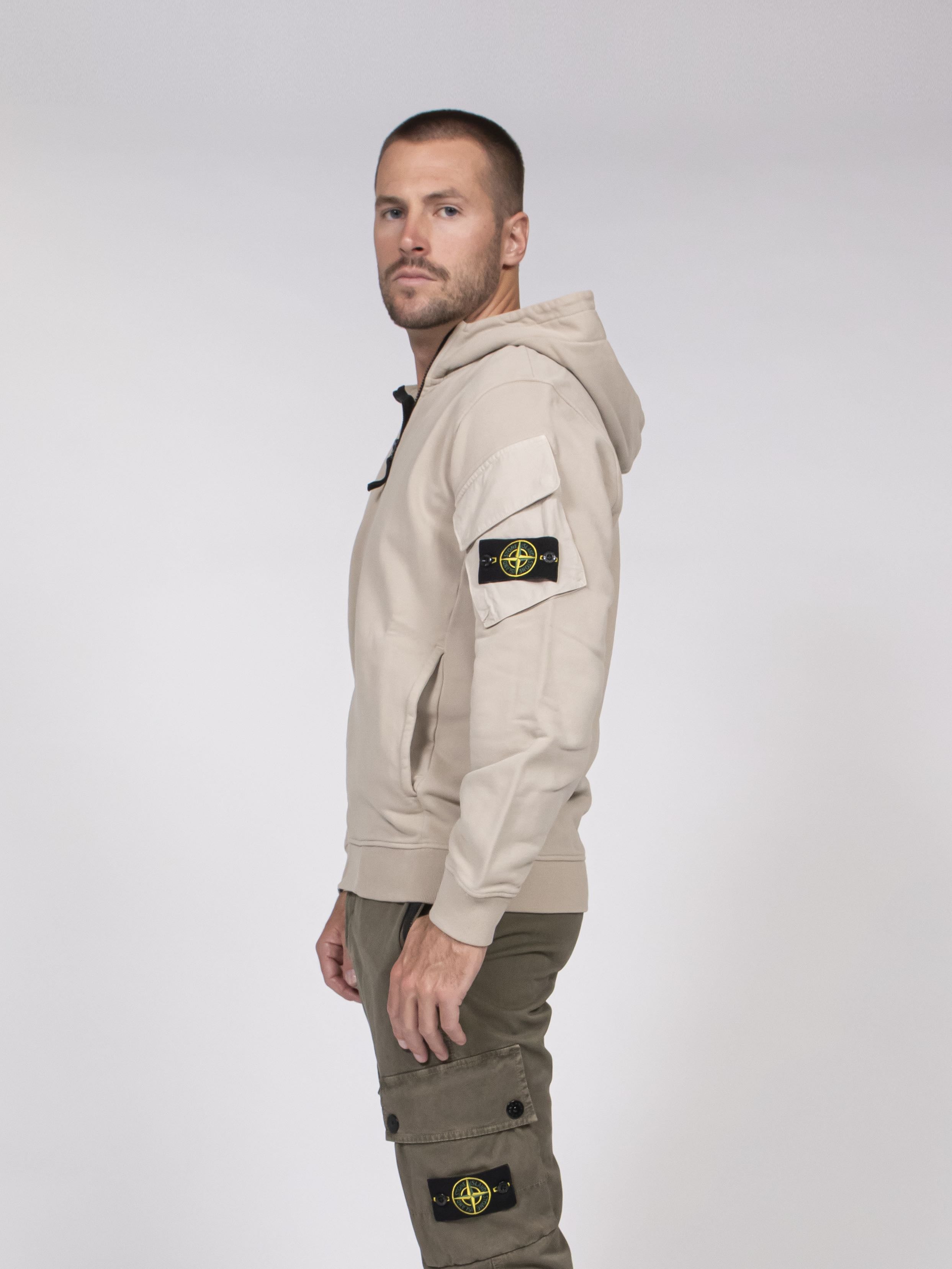 Stone Island Felpa V009A DESERTO