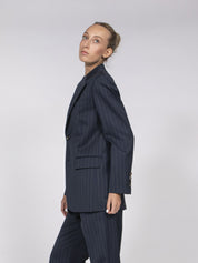 Moschino Giacca 1290 RIGATO BLU
