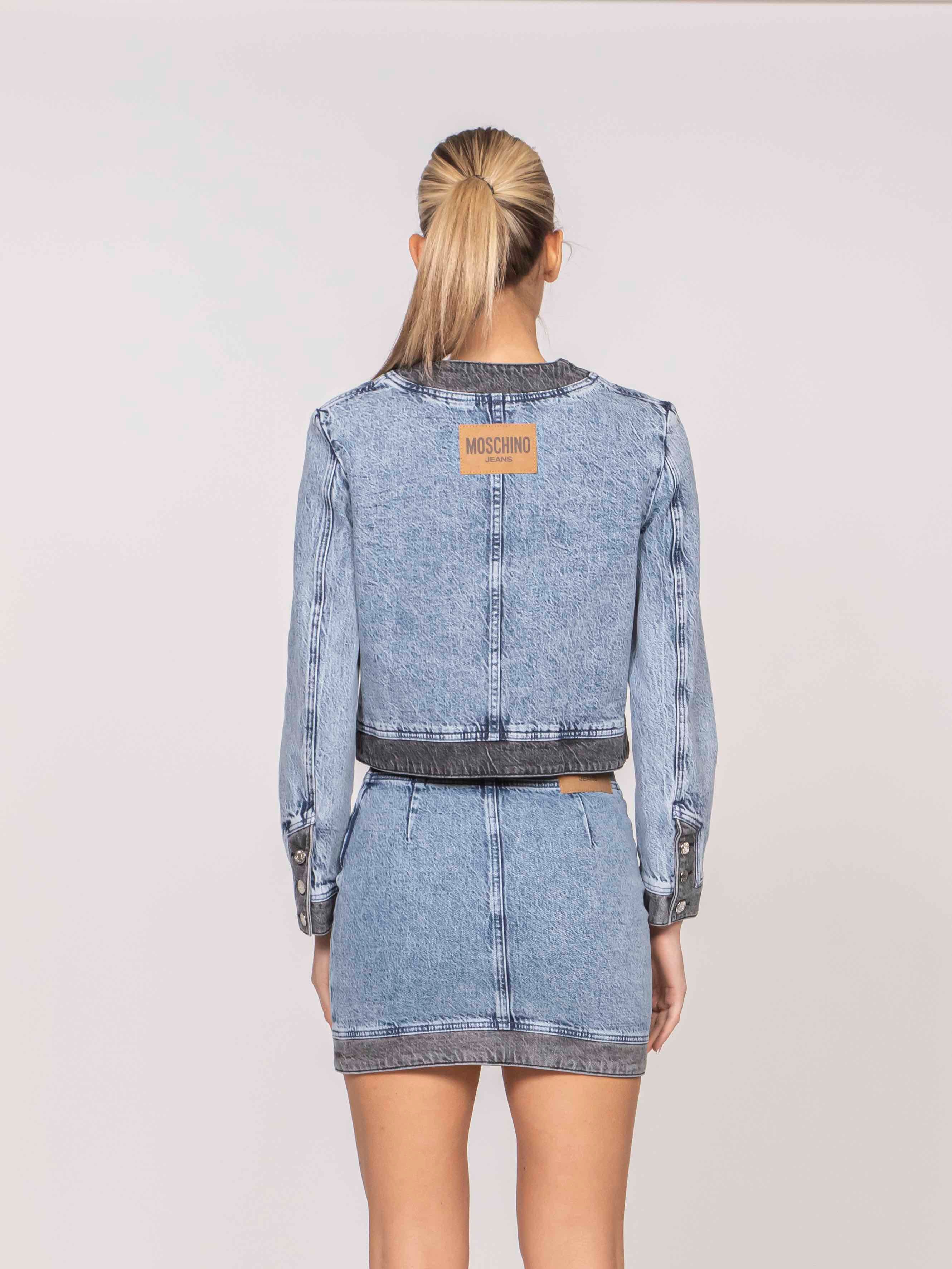 Moschino Jeans Giacca 1294 AZZURRO