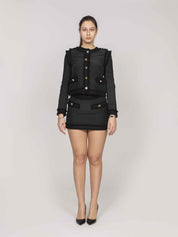 Moschino Giacca 2555 FANTASIA NERO