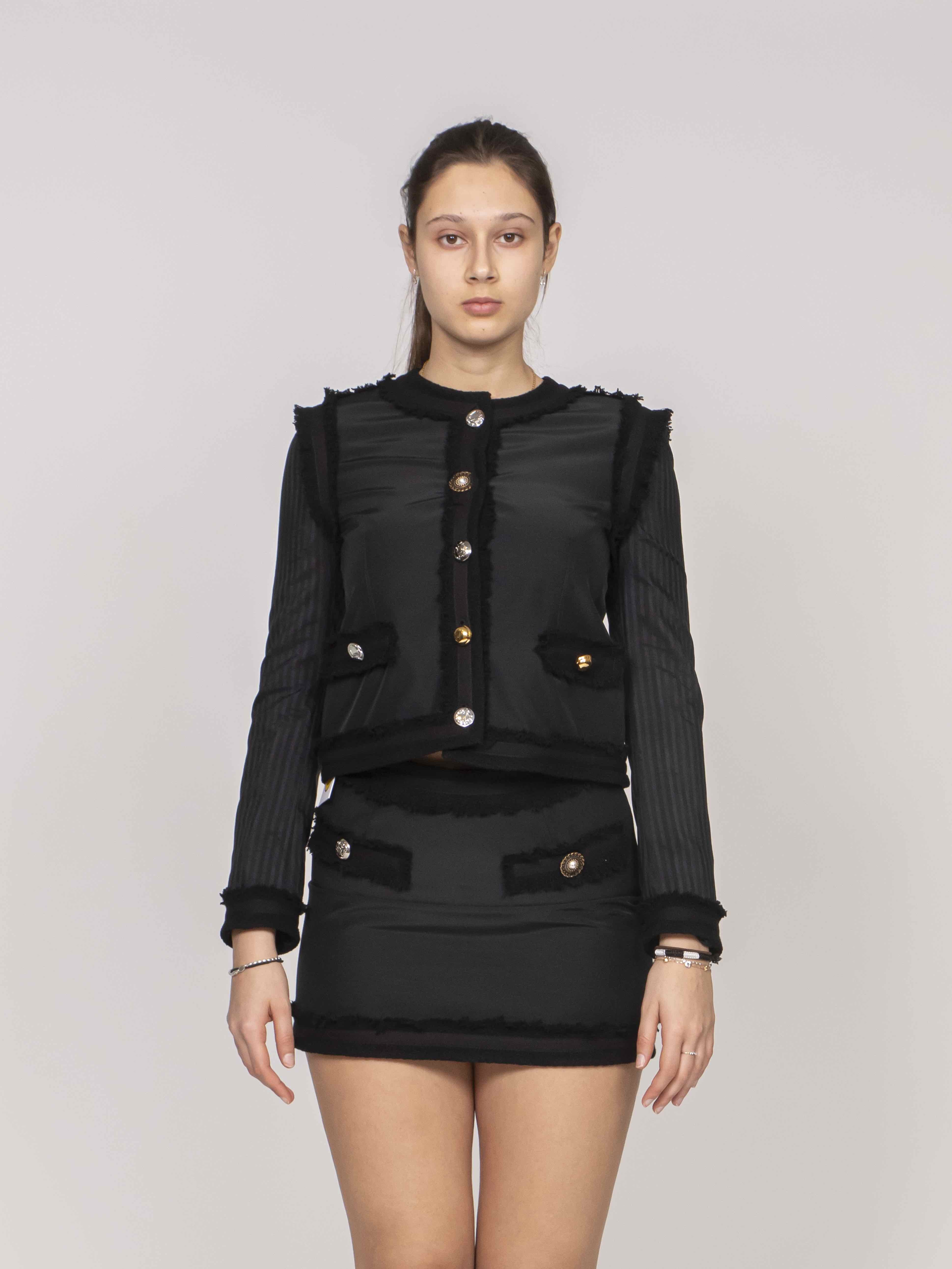 Moschino Giacca 2555 FANTASIA NERO