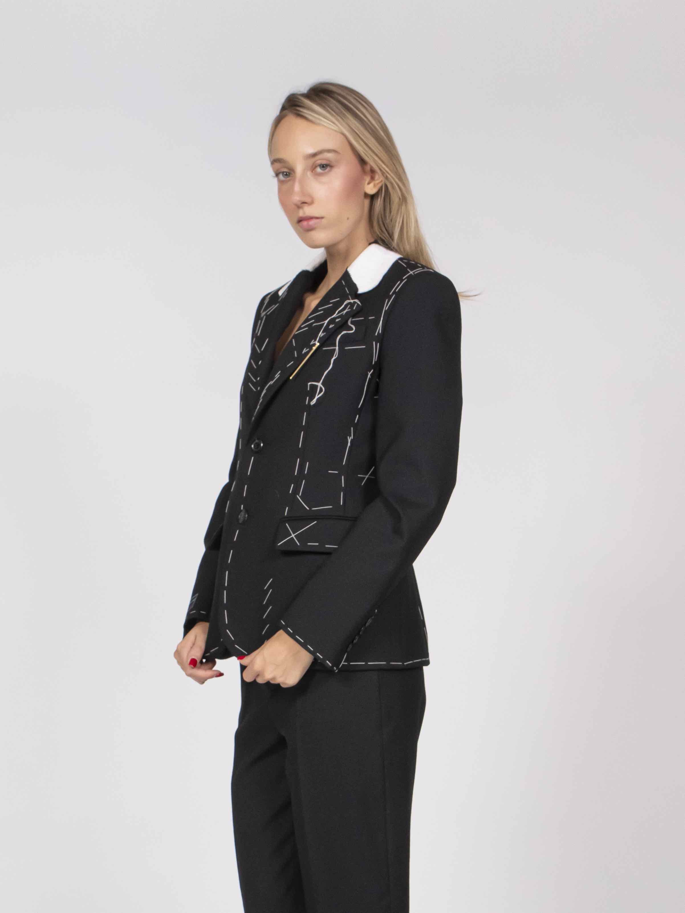 Moschino Giacca 3555 FANTASIA NERO