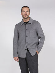 Alpha Studio Giacca Camicia 1005 GRIGIO SCURO
