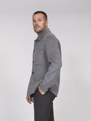 Alpha Studio Giacca Camicia 1005 GRIGIO SCURO