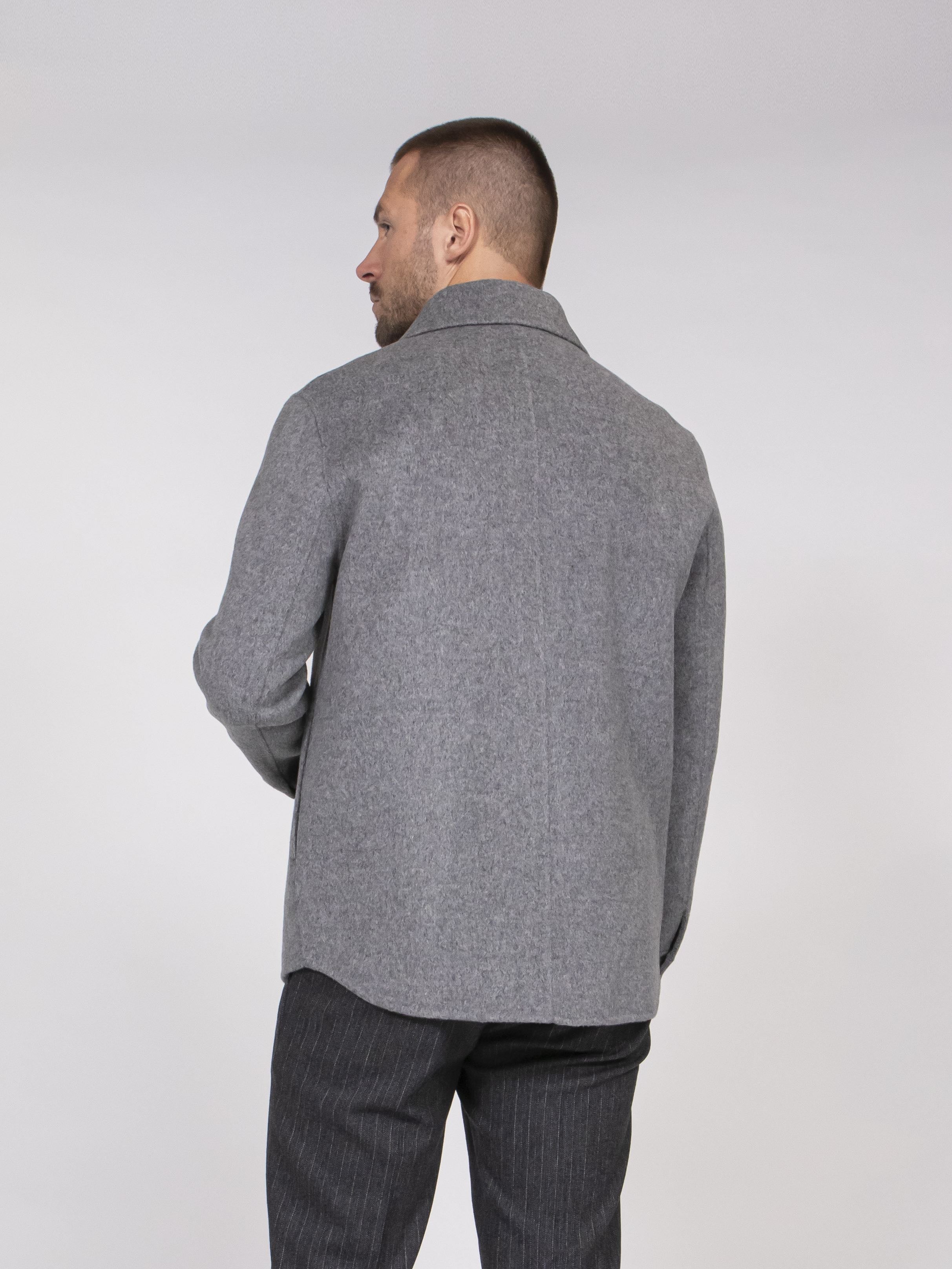 Alpha Studio Giacca Camicia 1005 GRIGIO SCURO