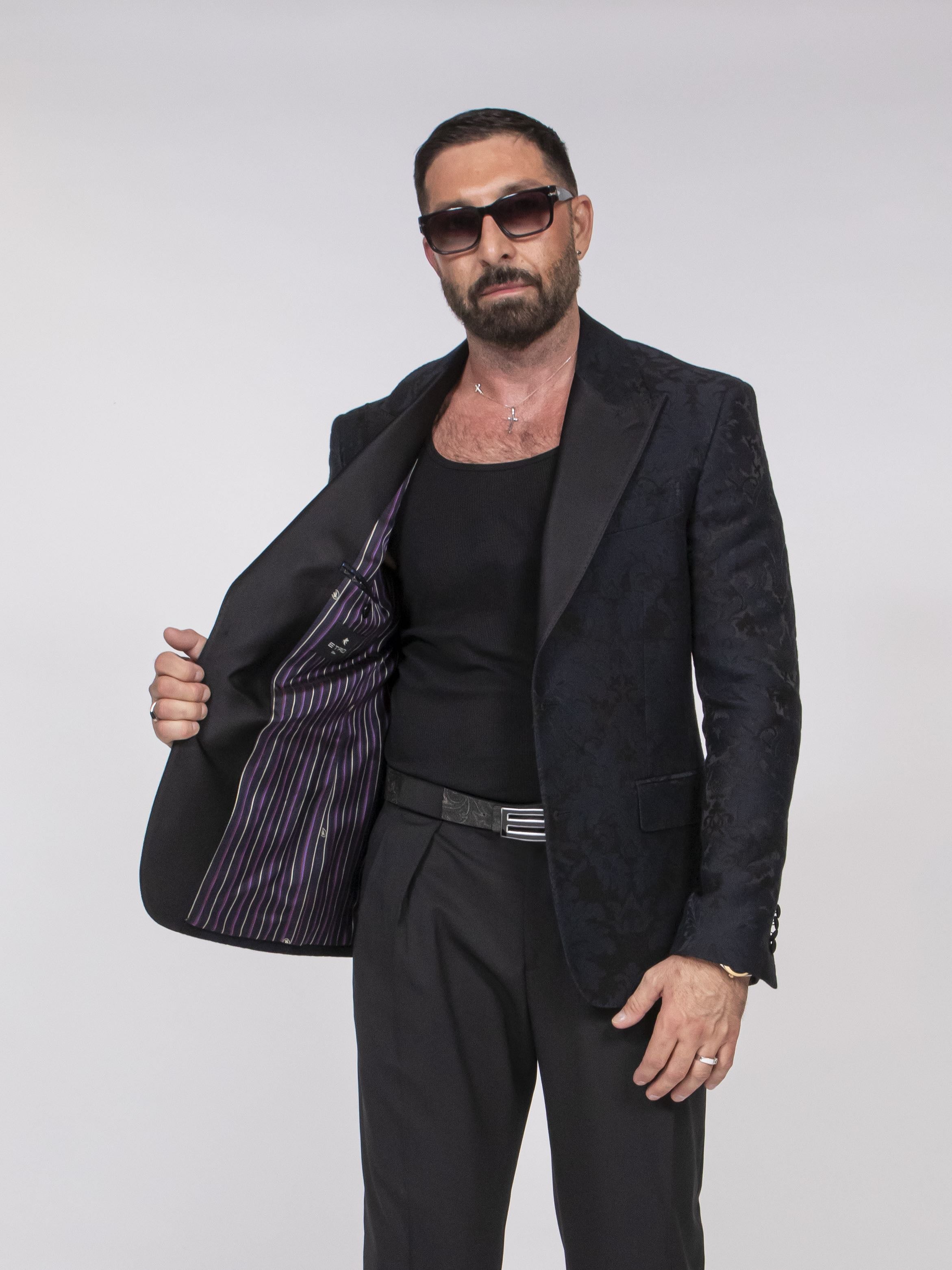 Etro Giacca Evening S9885 BLU