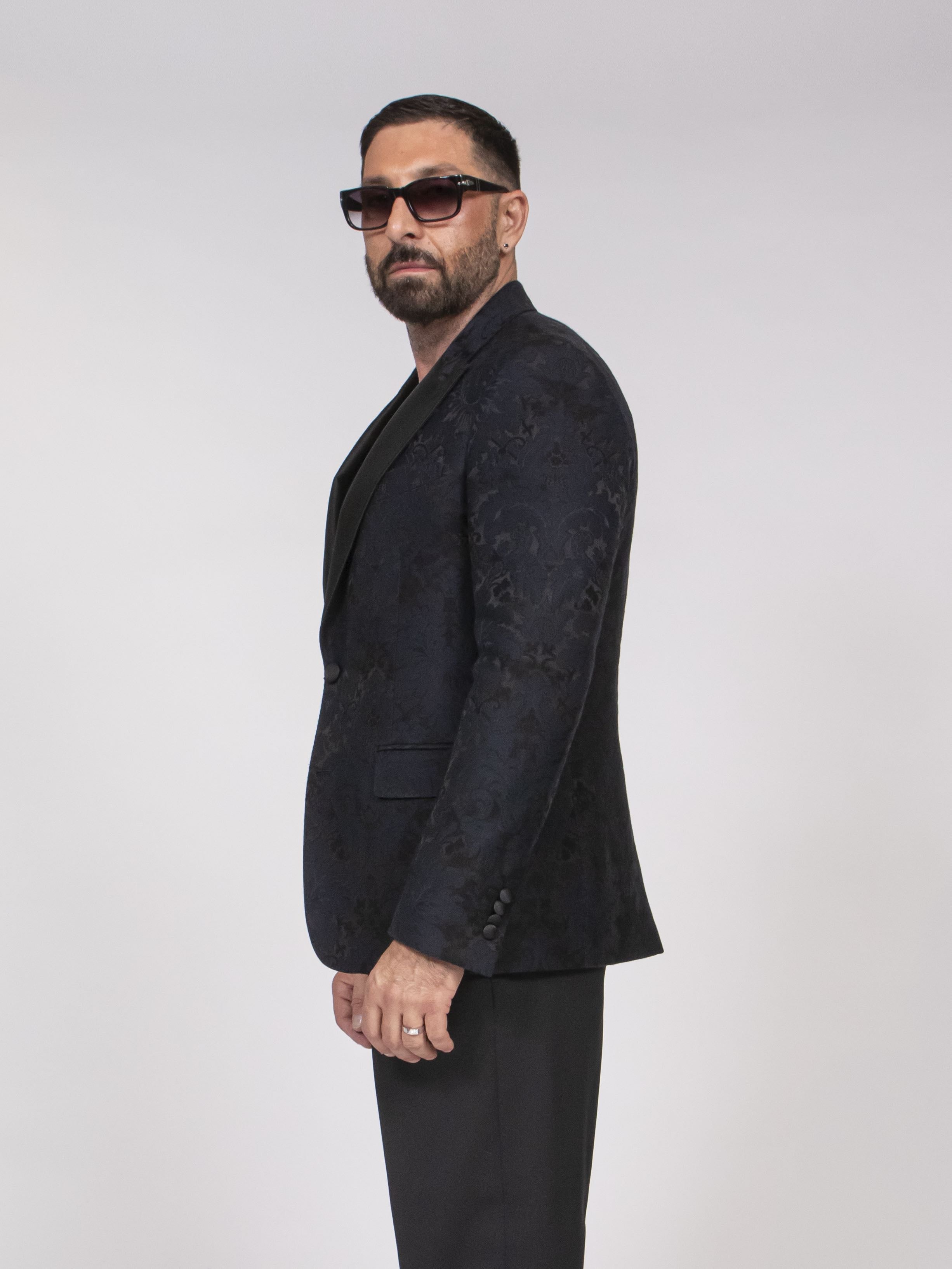 Etro Giacca Evening S9885 BLU