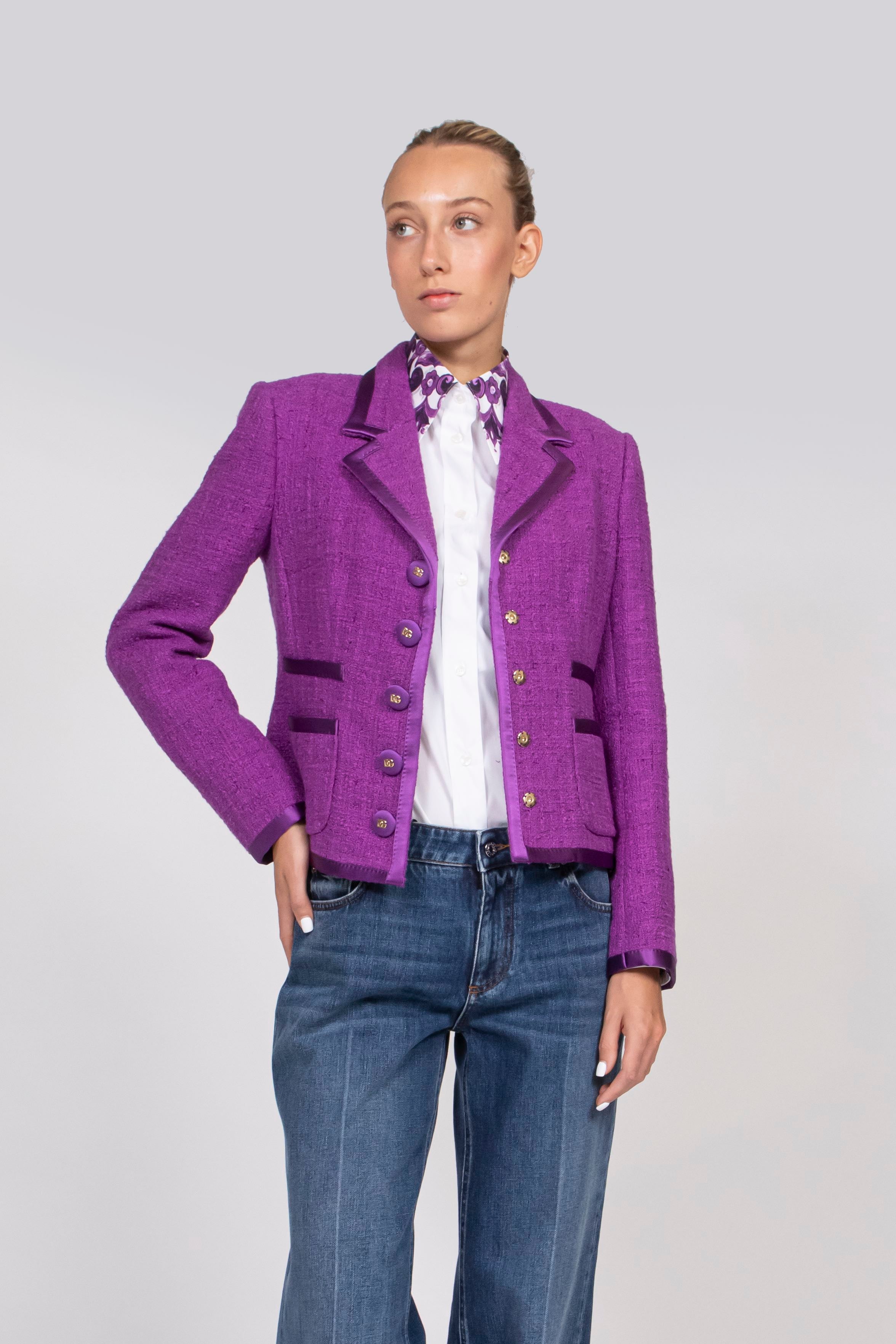 Dolce & Gabbana Giacca F0571 VIOLA