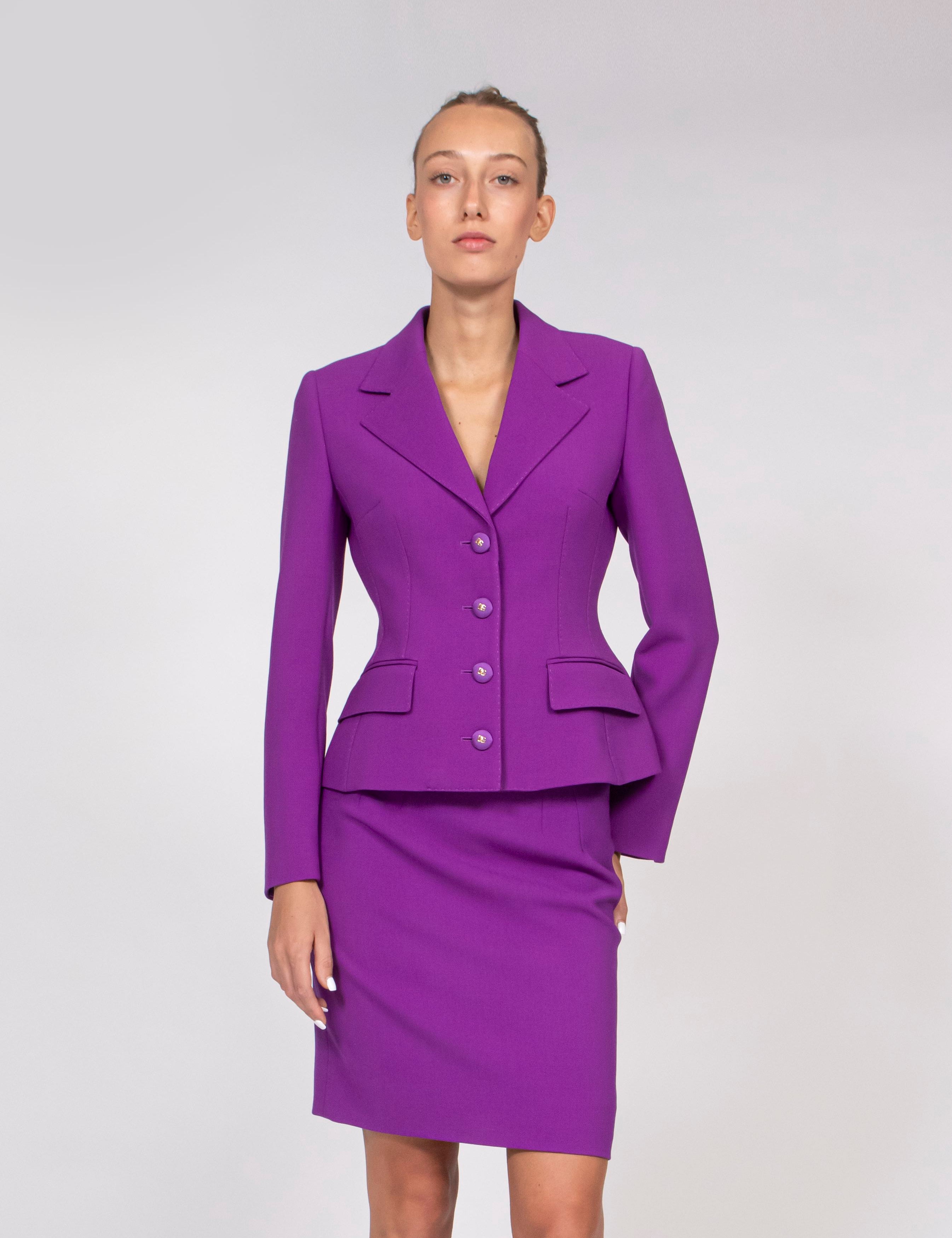 Dolce & Gabbana Giacca F0571 VIOLA
