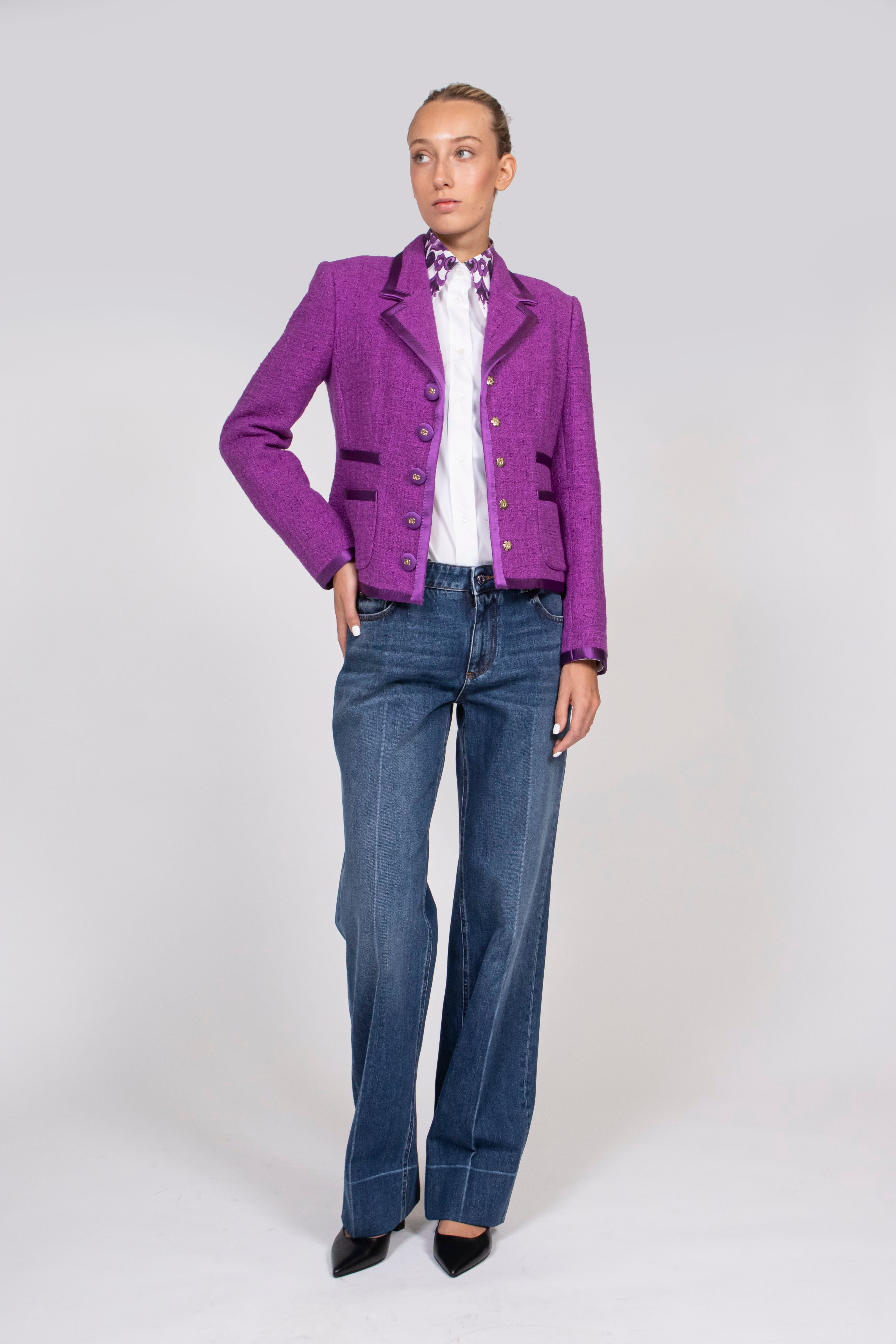 Dolce & Gabbana Giacca F0571 VIOLA