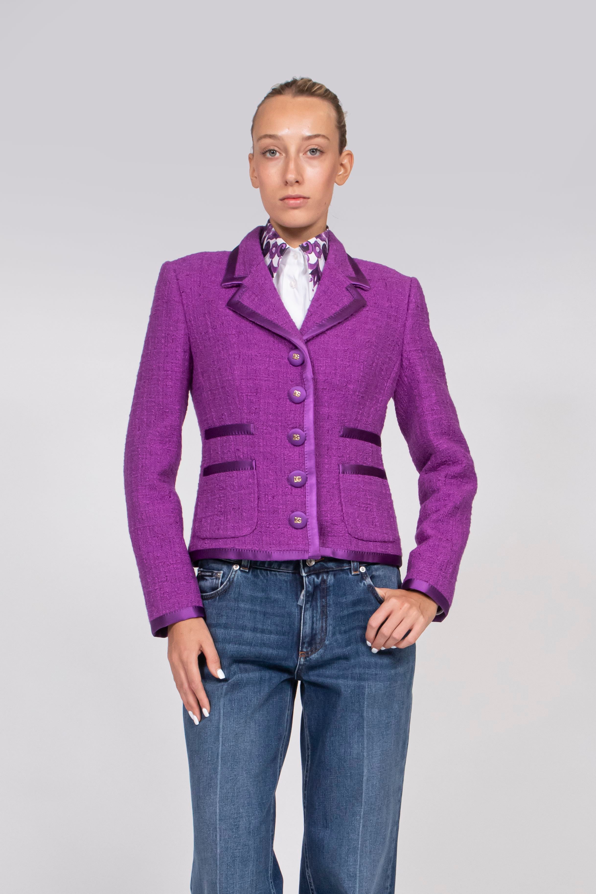 Dolce & Gabbana Giacca F0571 VIOLA
