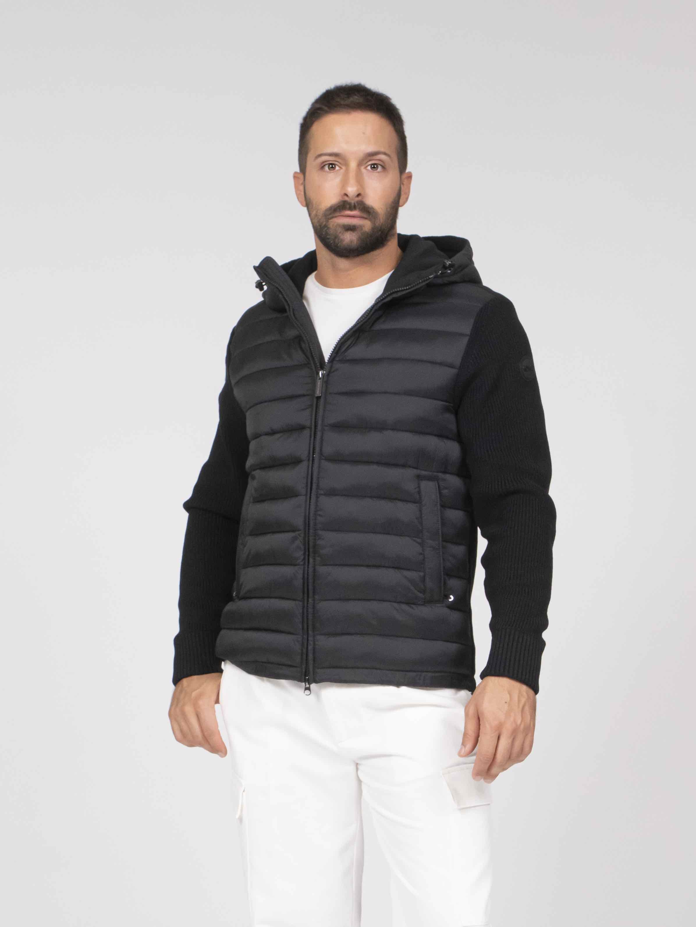 Colmar Giacca Ibrida con Cappuccio 99 NERO