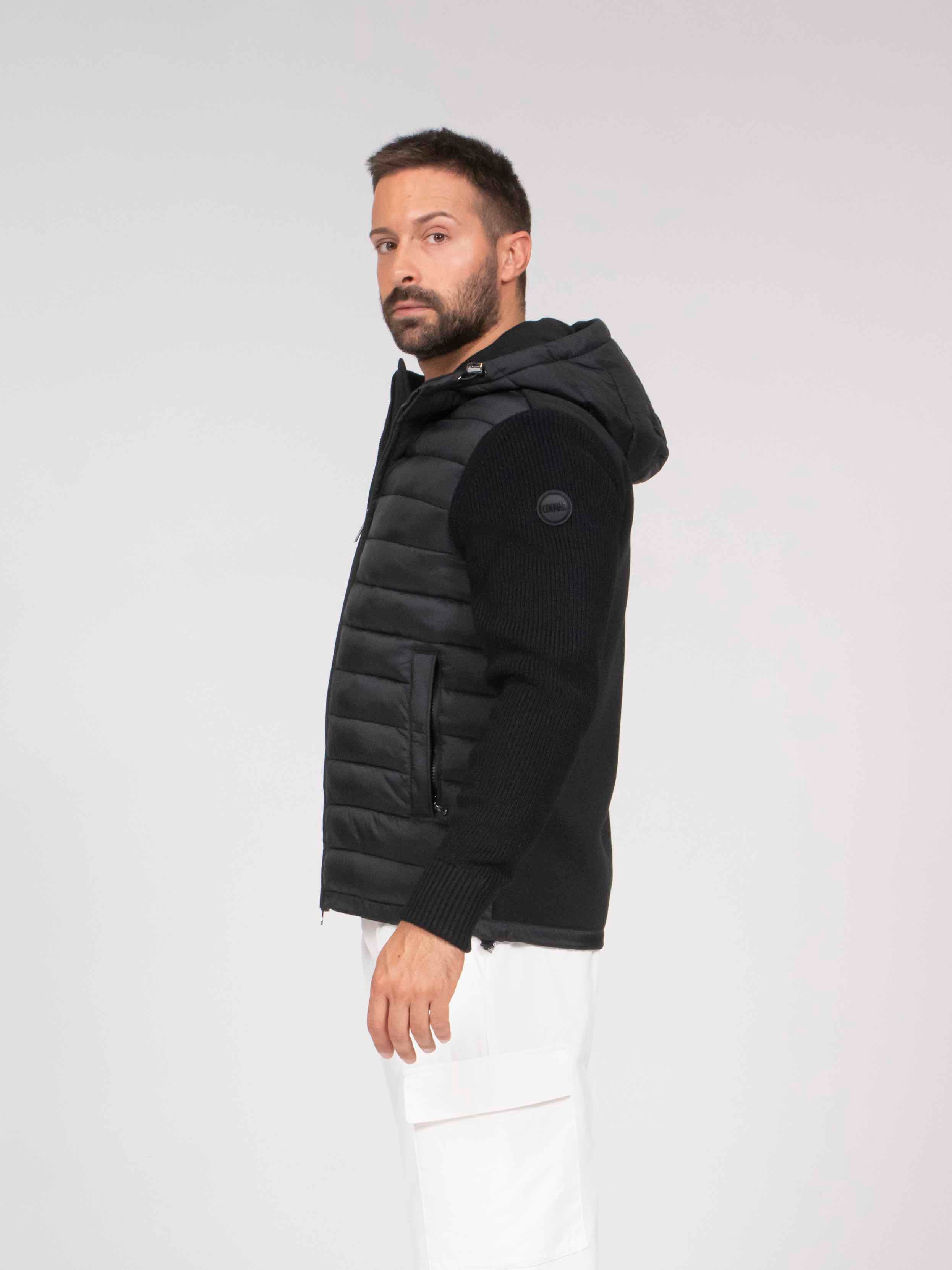 Colmar Giacca Ibrida con Cappuccio 99 NERO