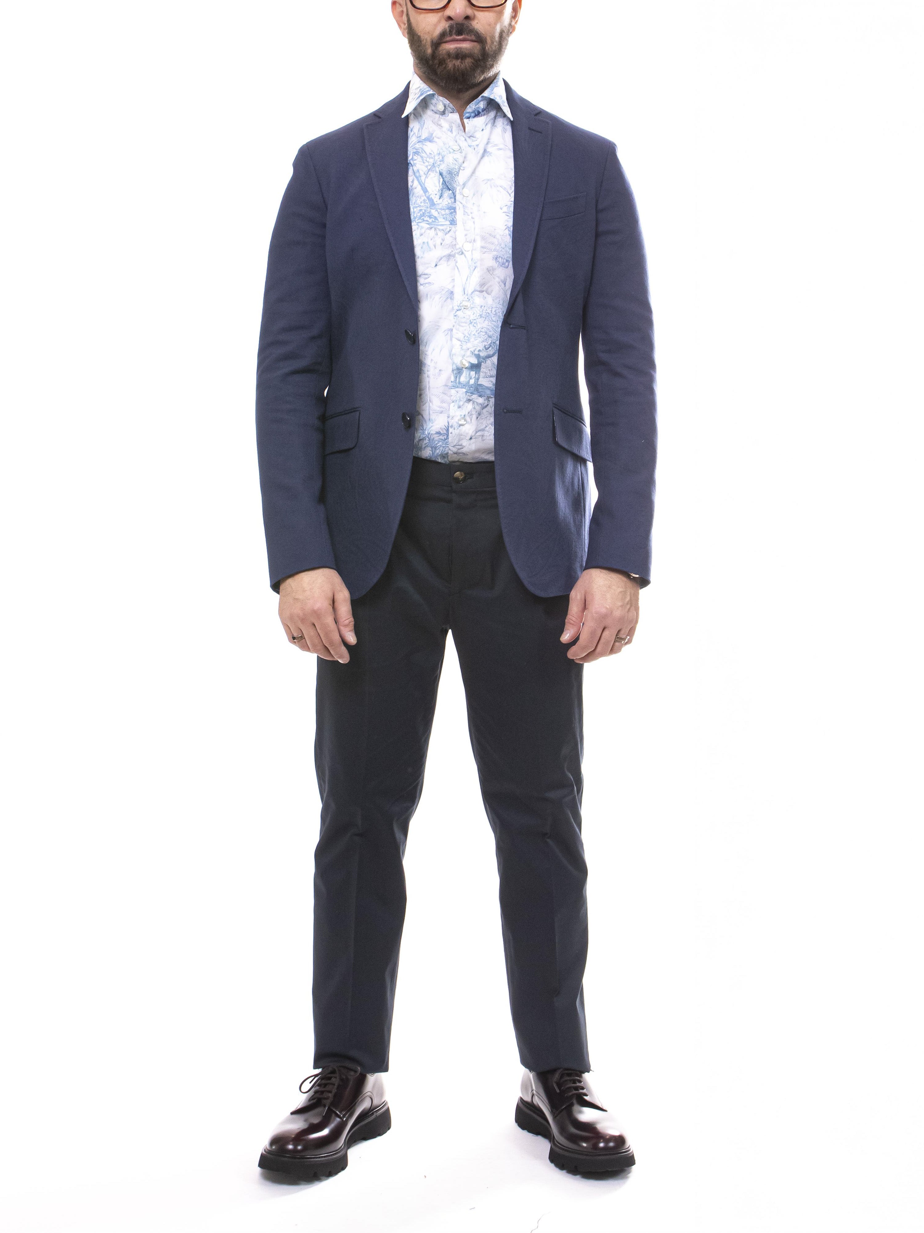 Etro Giacca Roma B0065 BLU