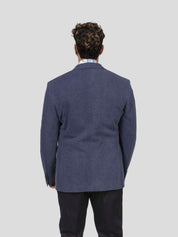 Etro Giacca Roma In Jersey B0065 BLU