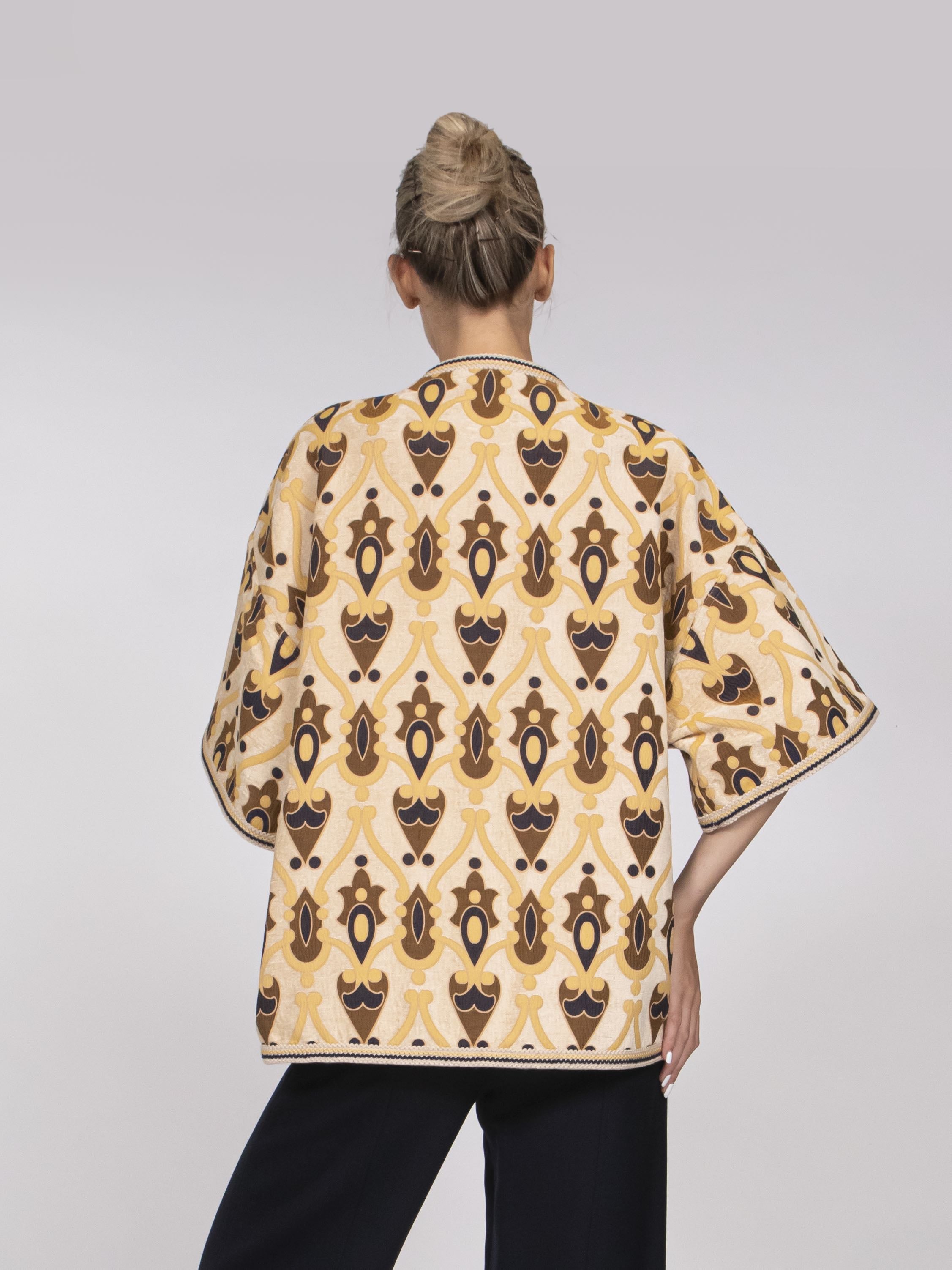 Etro Giacca S9820 FANTASIA BEIGE