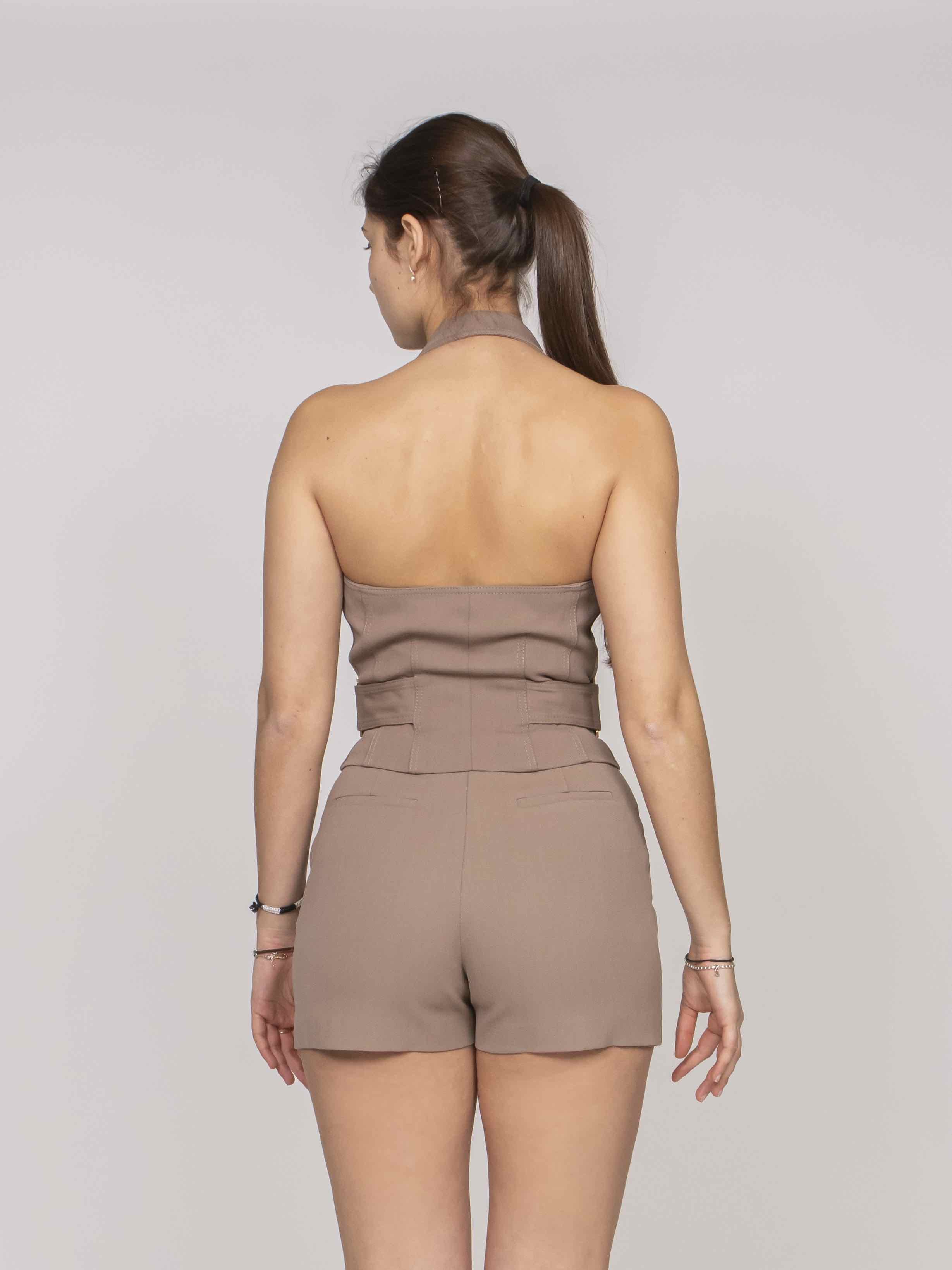 Elisabetta Franchi Gilet 229 ARGILLA