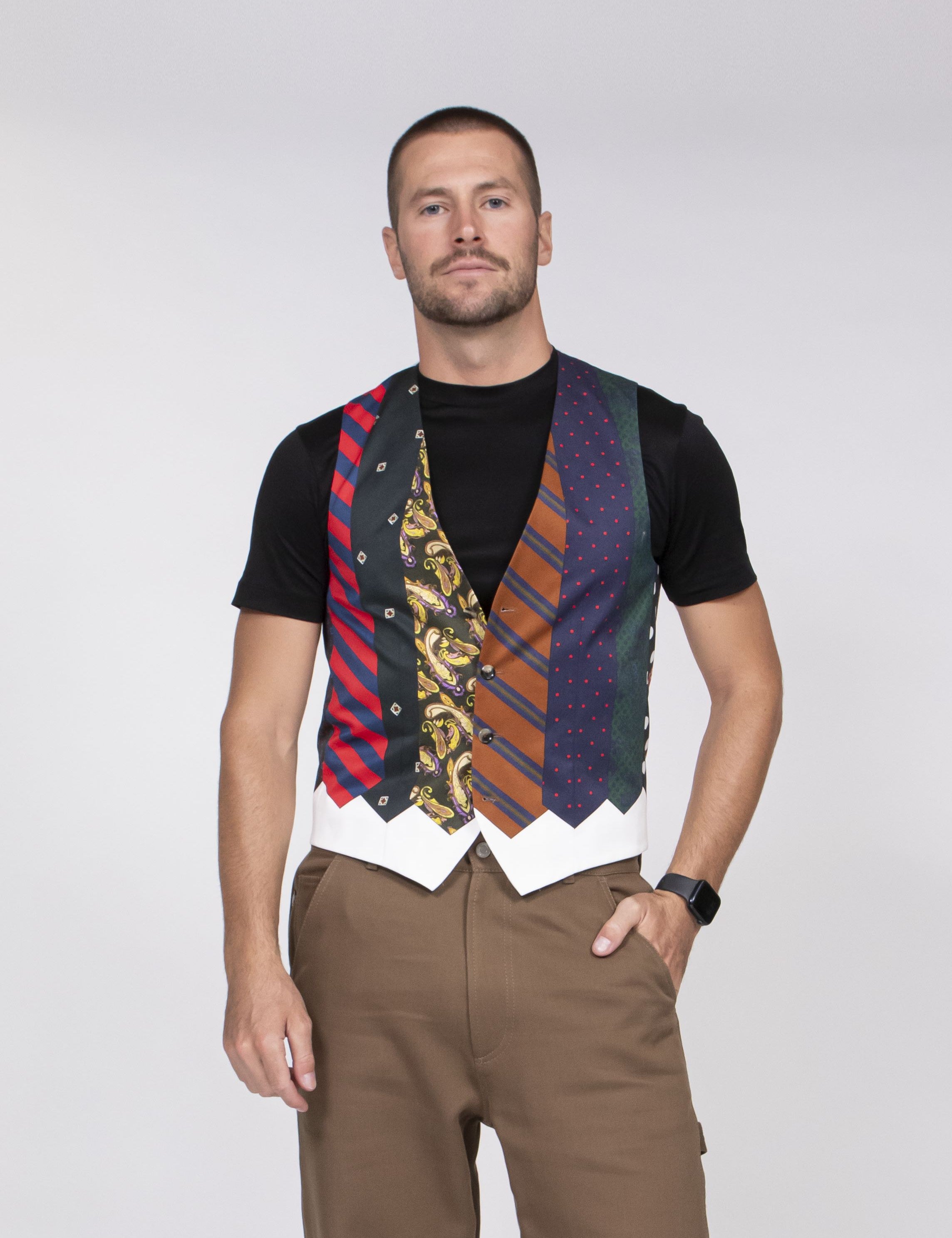 Moschino Gilet con Stampa 1888 VARIANTE UNICA