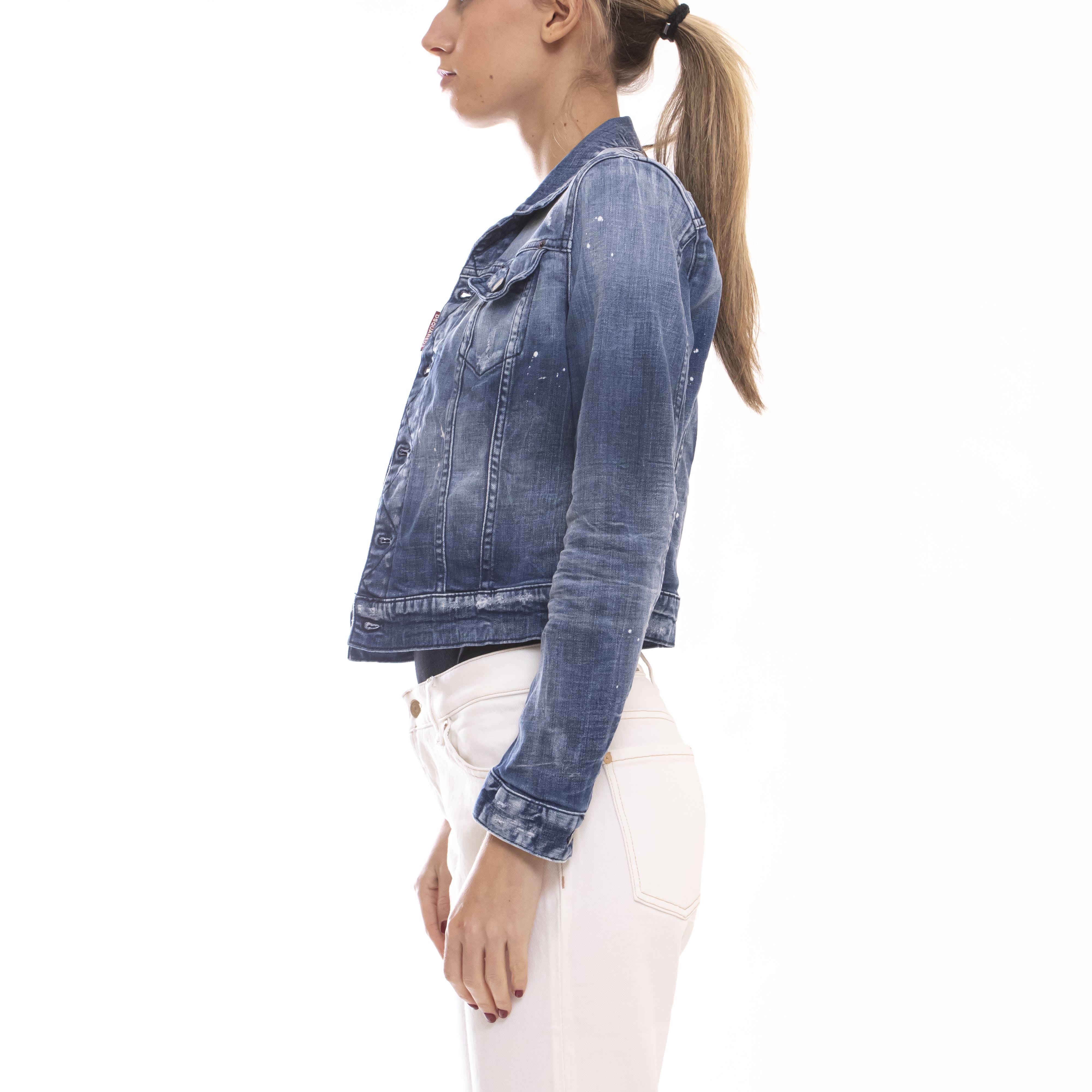 Dsquared2 Giubbino Kaban 470 DENIM