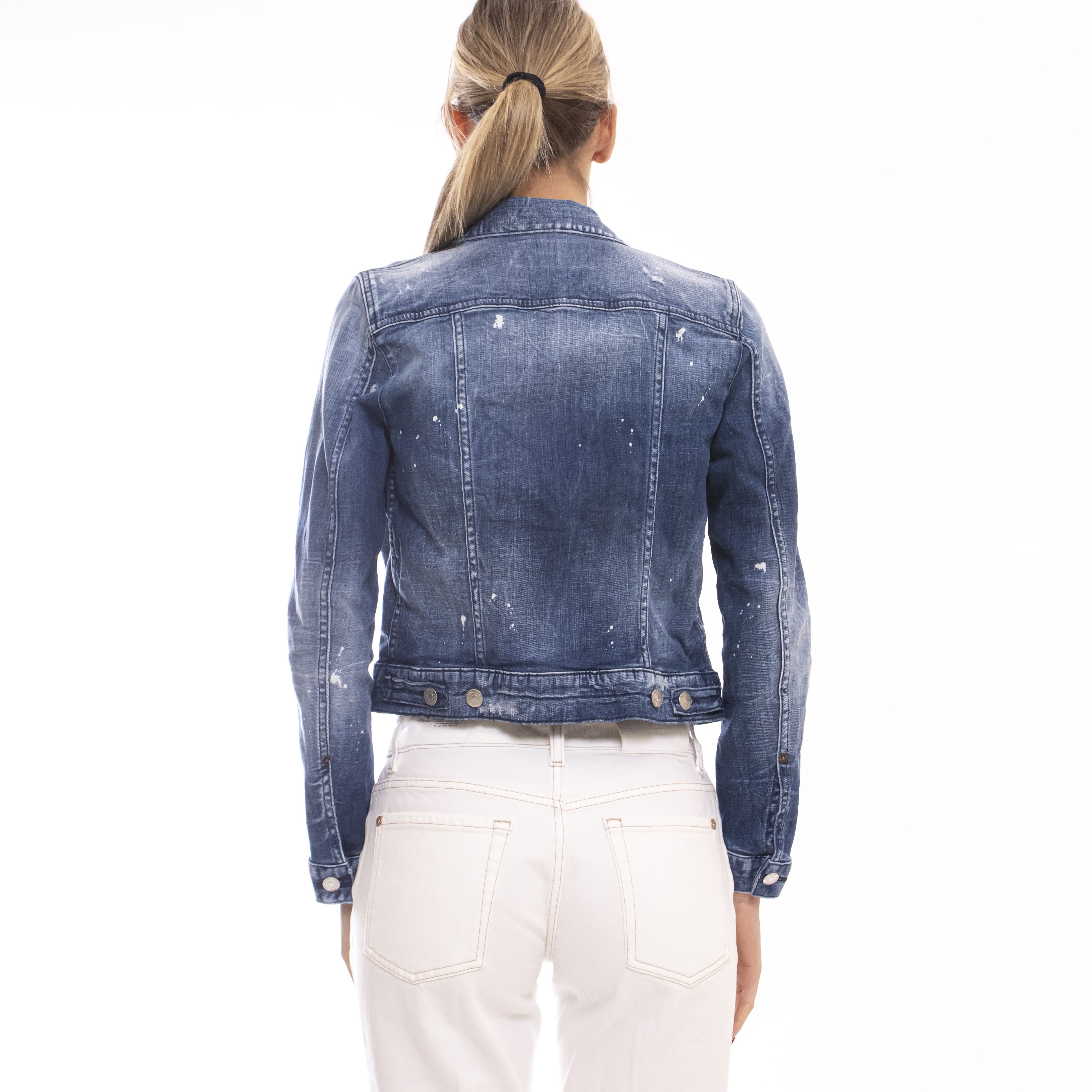 Dsquared2 Giubbino Kaban 470 DENIM